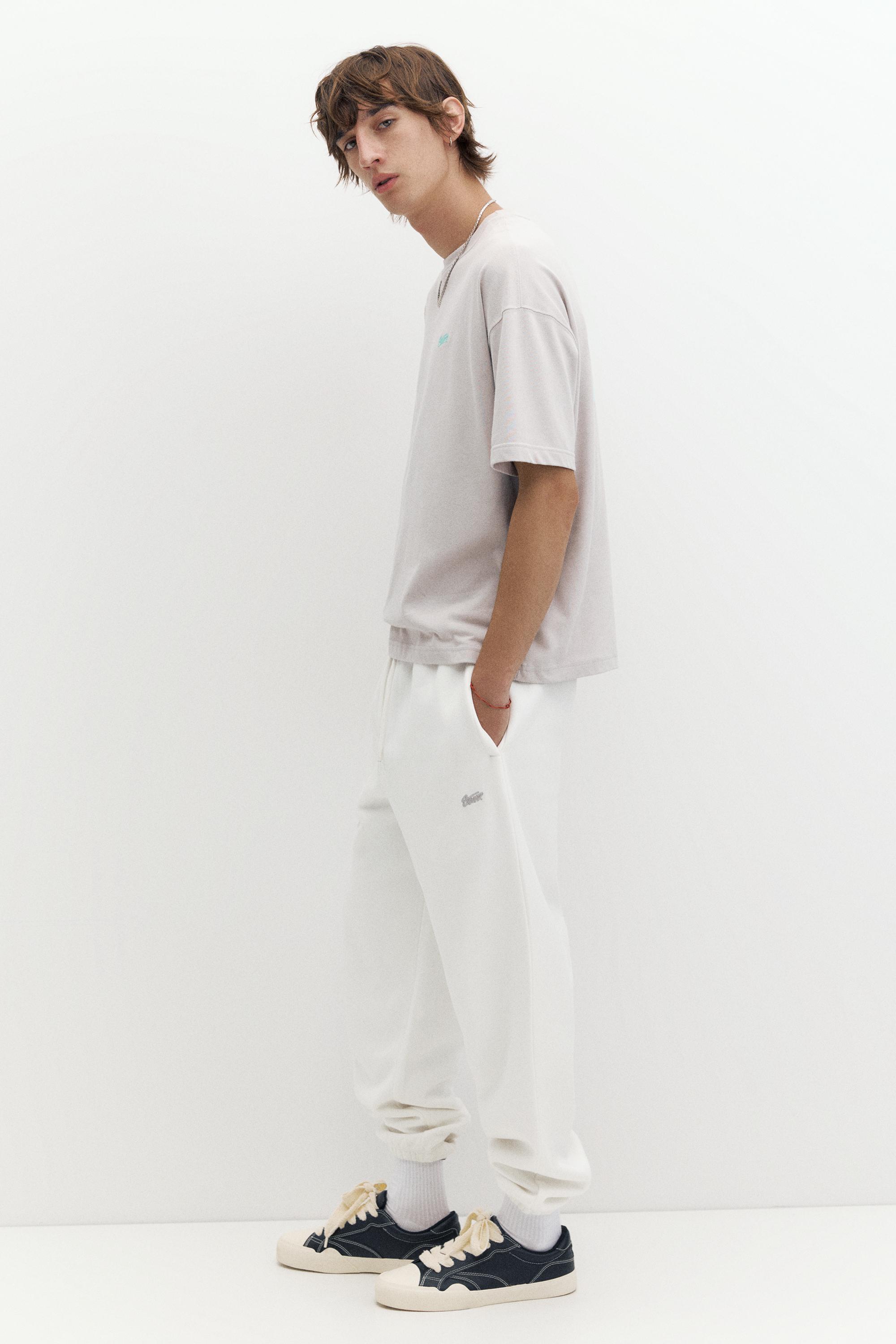 STWD joggers — Off white