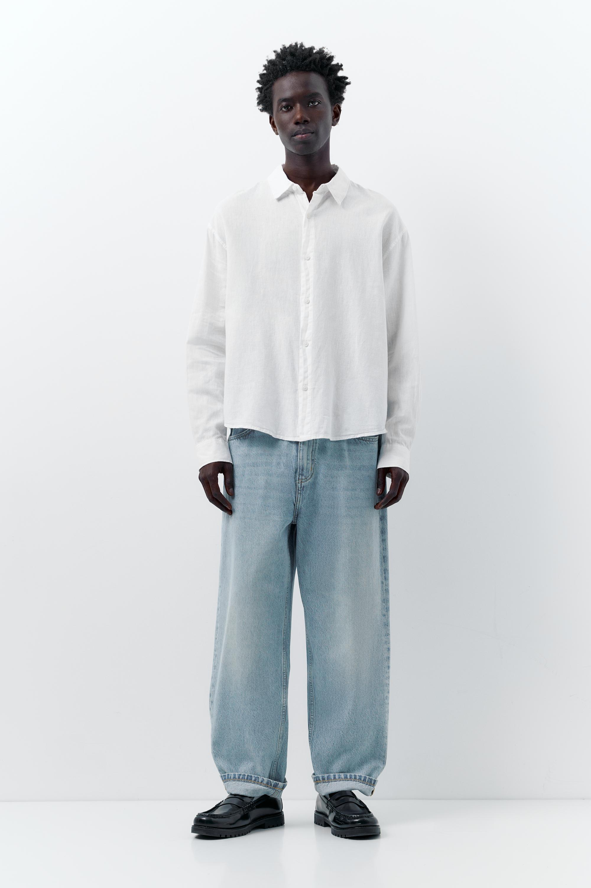 Ketenli gömlek - Görsel 45