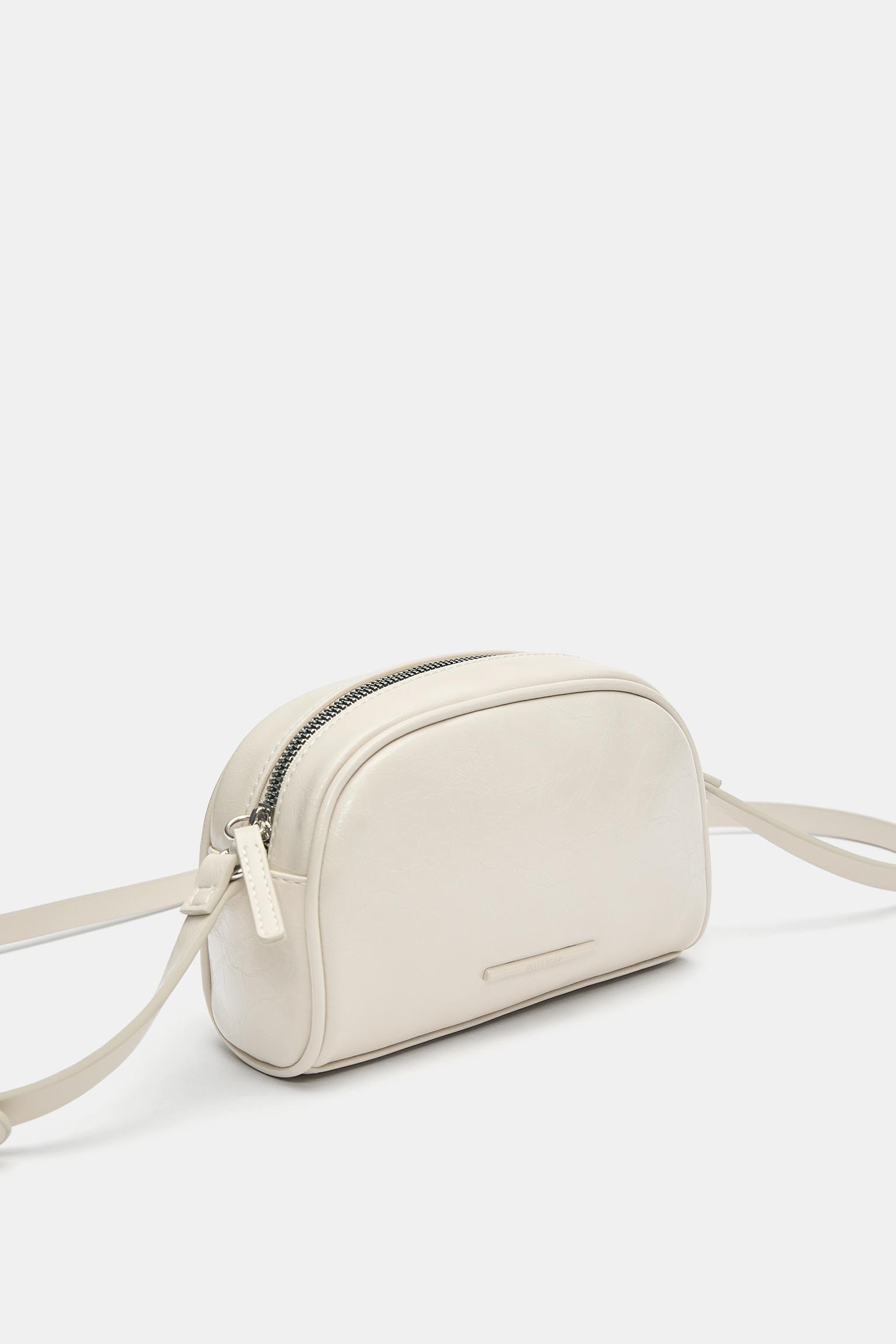 Casual crossbody bag — Ecru