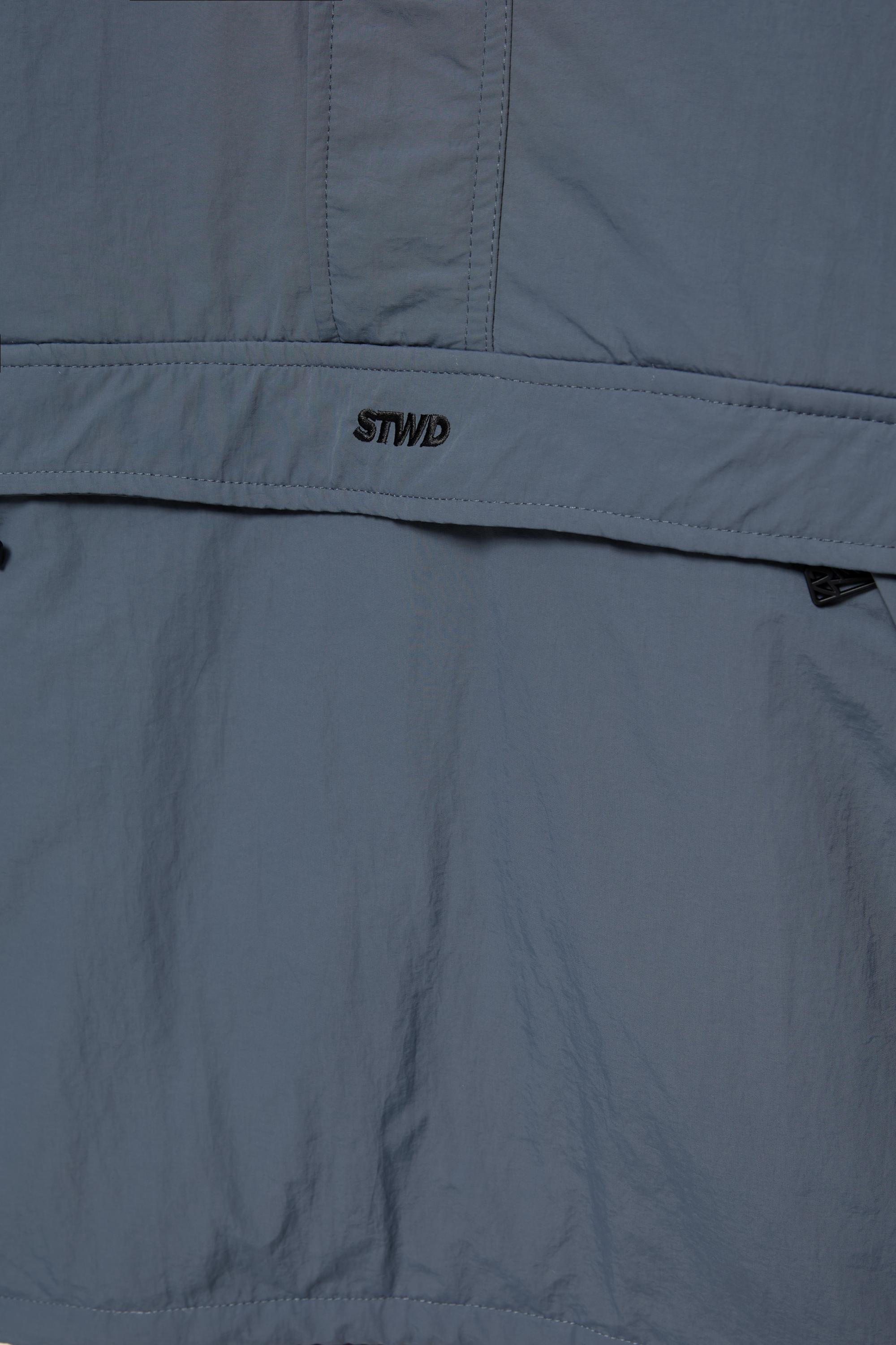 Hooded anorak jacket — Petroleum