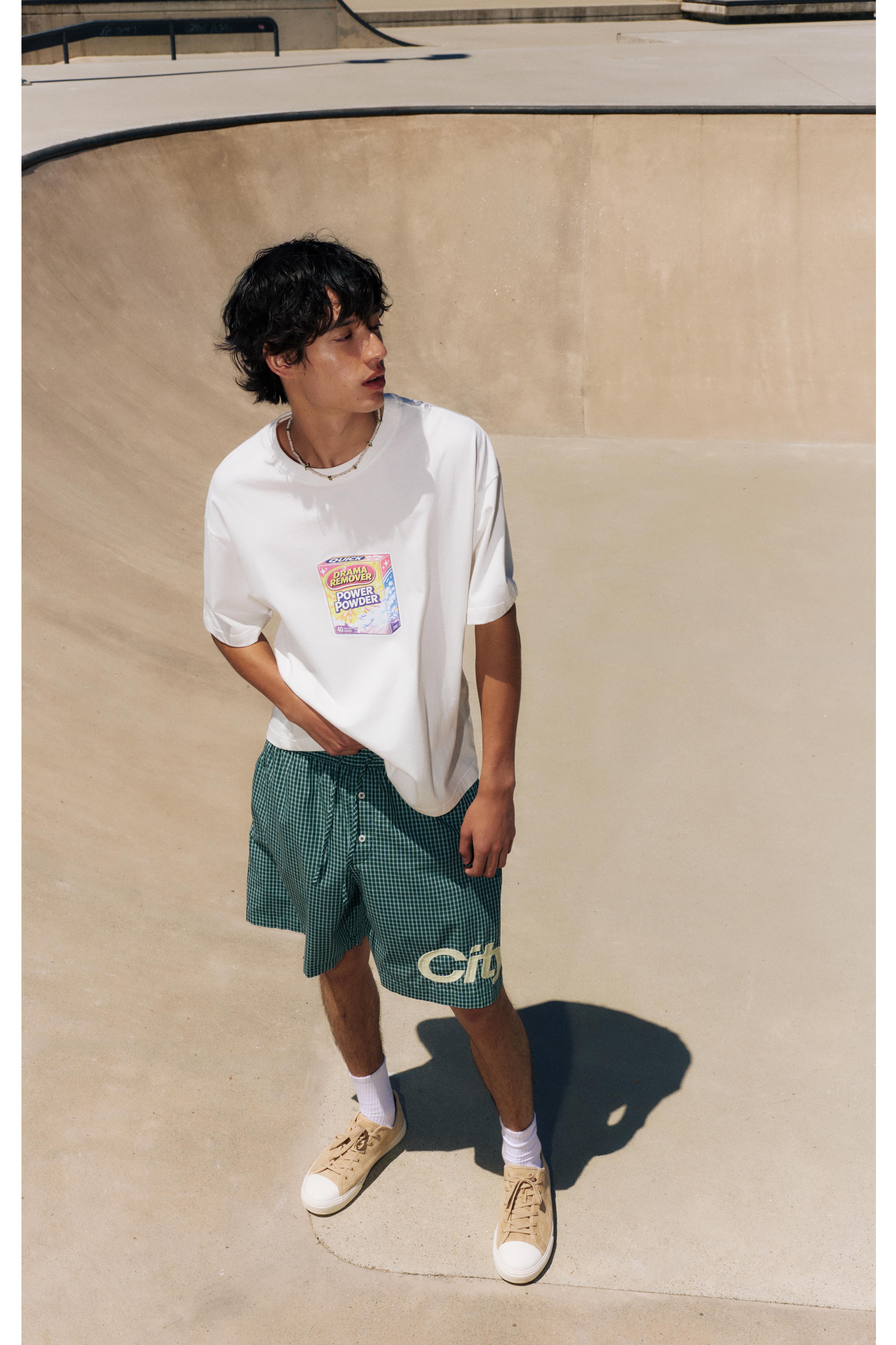 STWD detergent graphic T-shirt — White