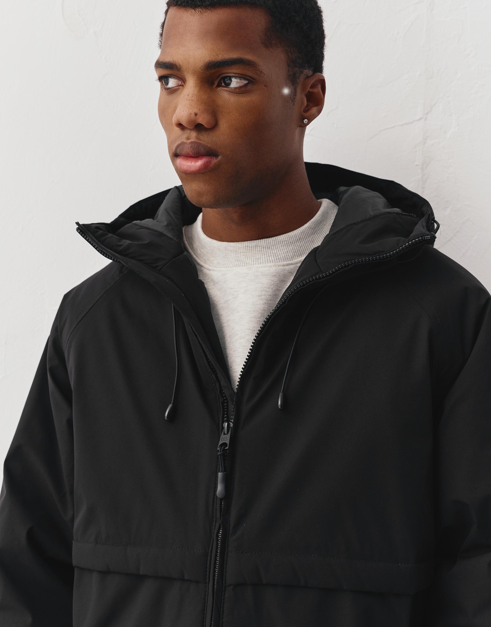 Dik yaka şişme mont - Görsel 38