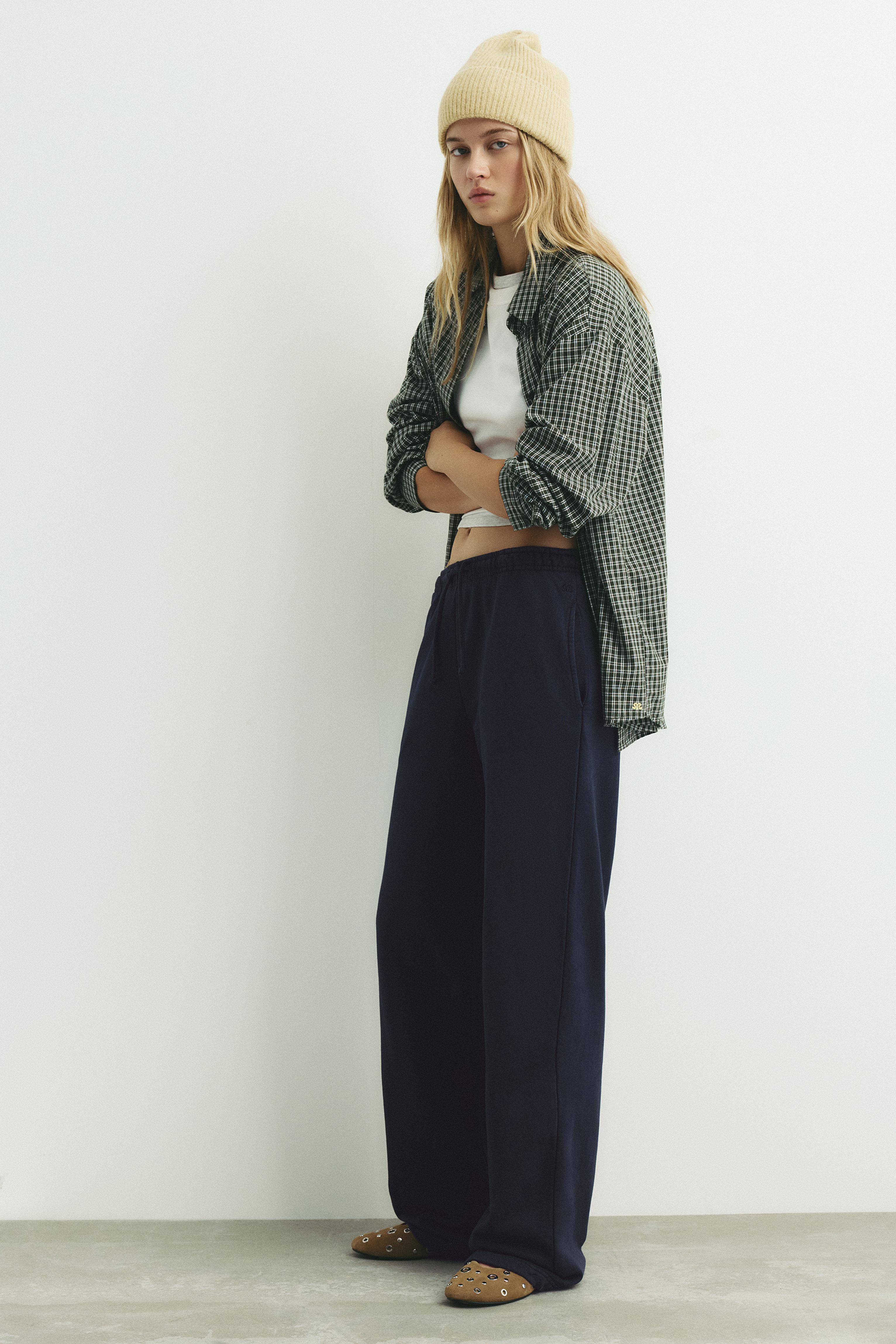 Geniş paça eşofman altı