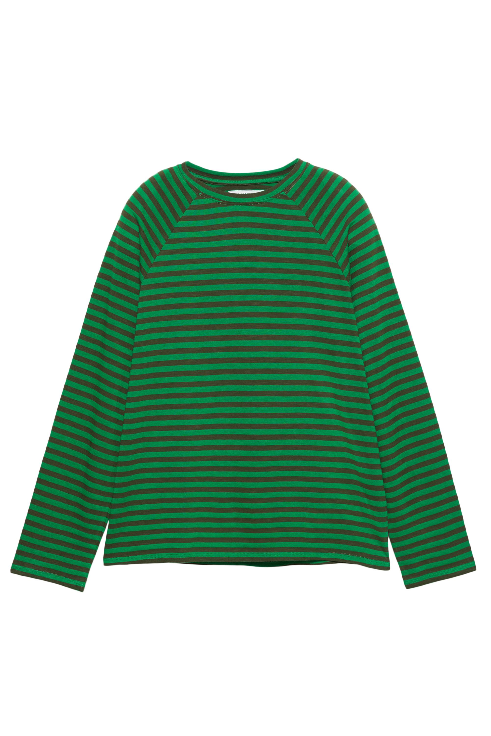 Uzun kollu çizgili tişört - Görsel 4
