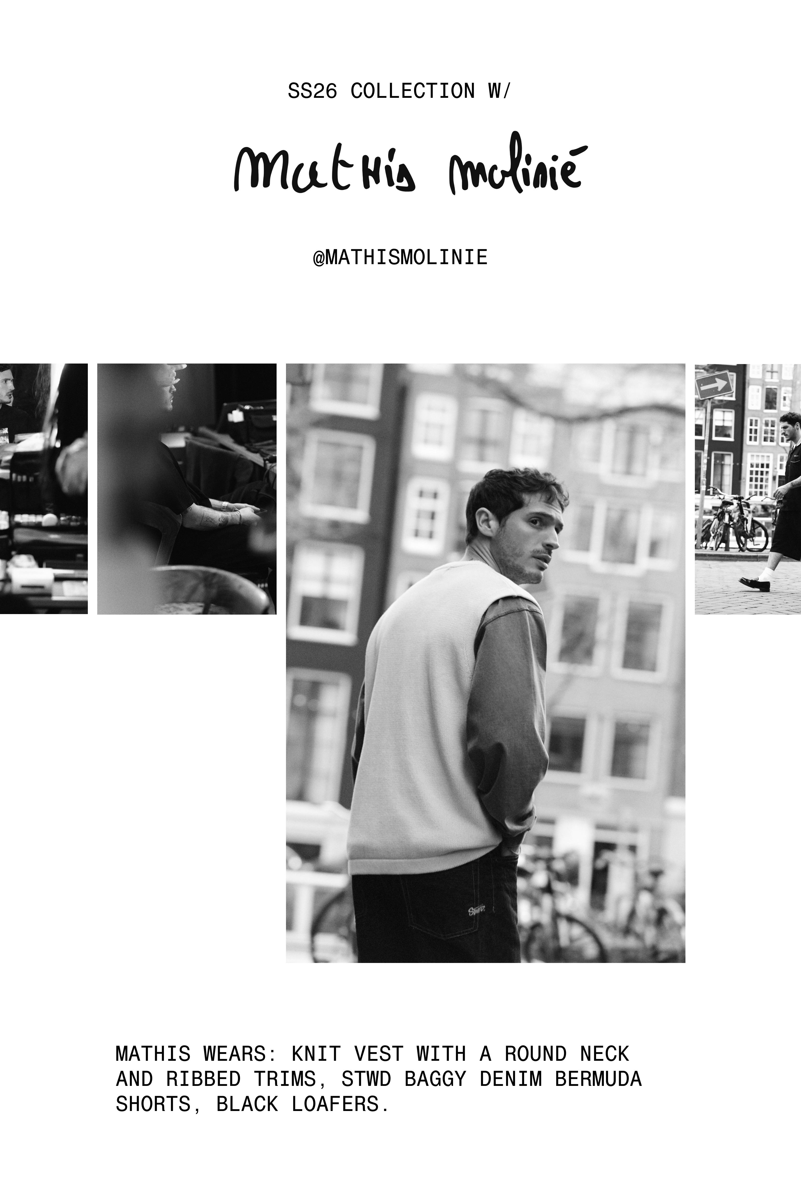 Knit vest — Off white