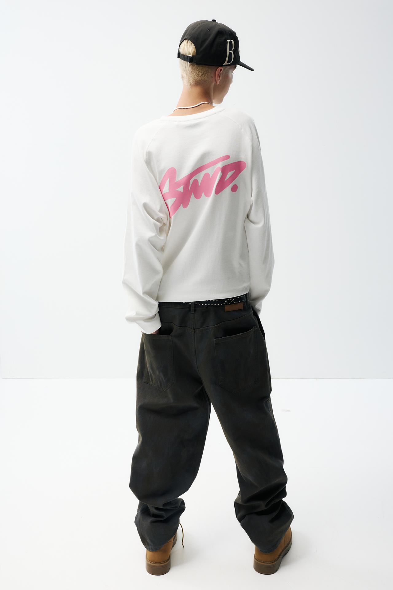 STWD long sleeve T-shirt — Off white