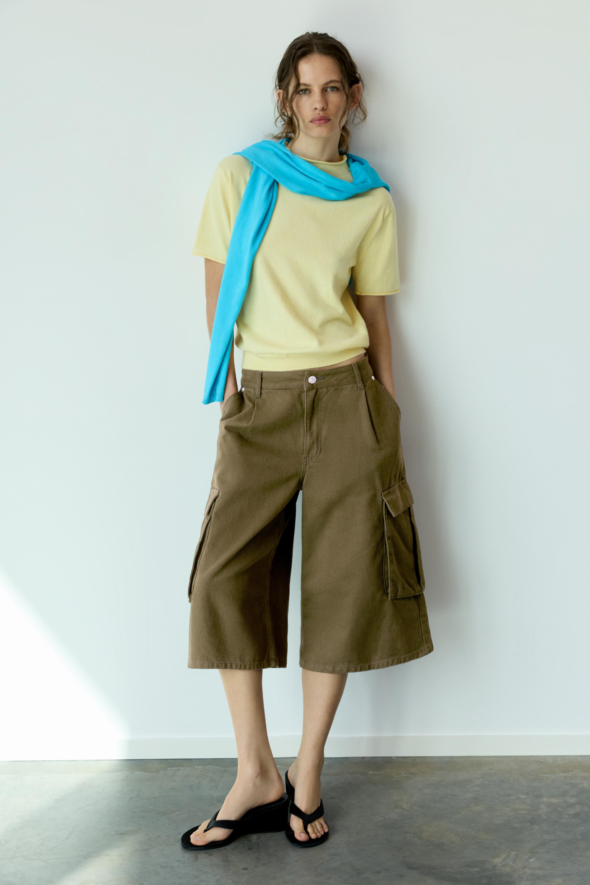 Longline cargo Bermuda shorts — Khaki