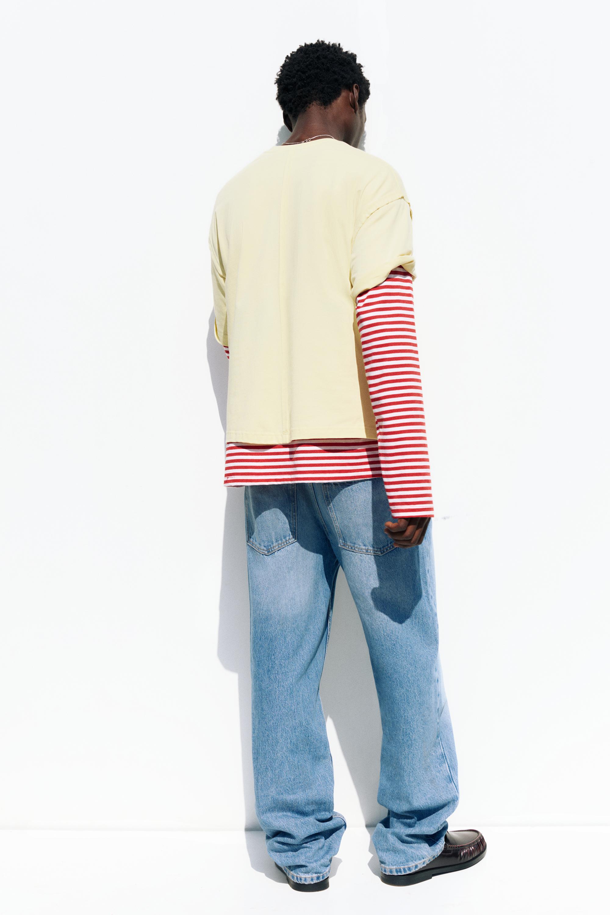 Cropped STWD graphic T-shirt — Yellow