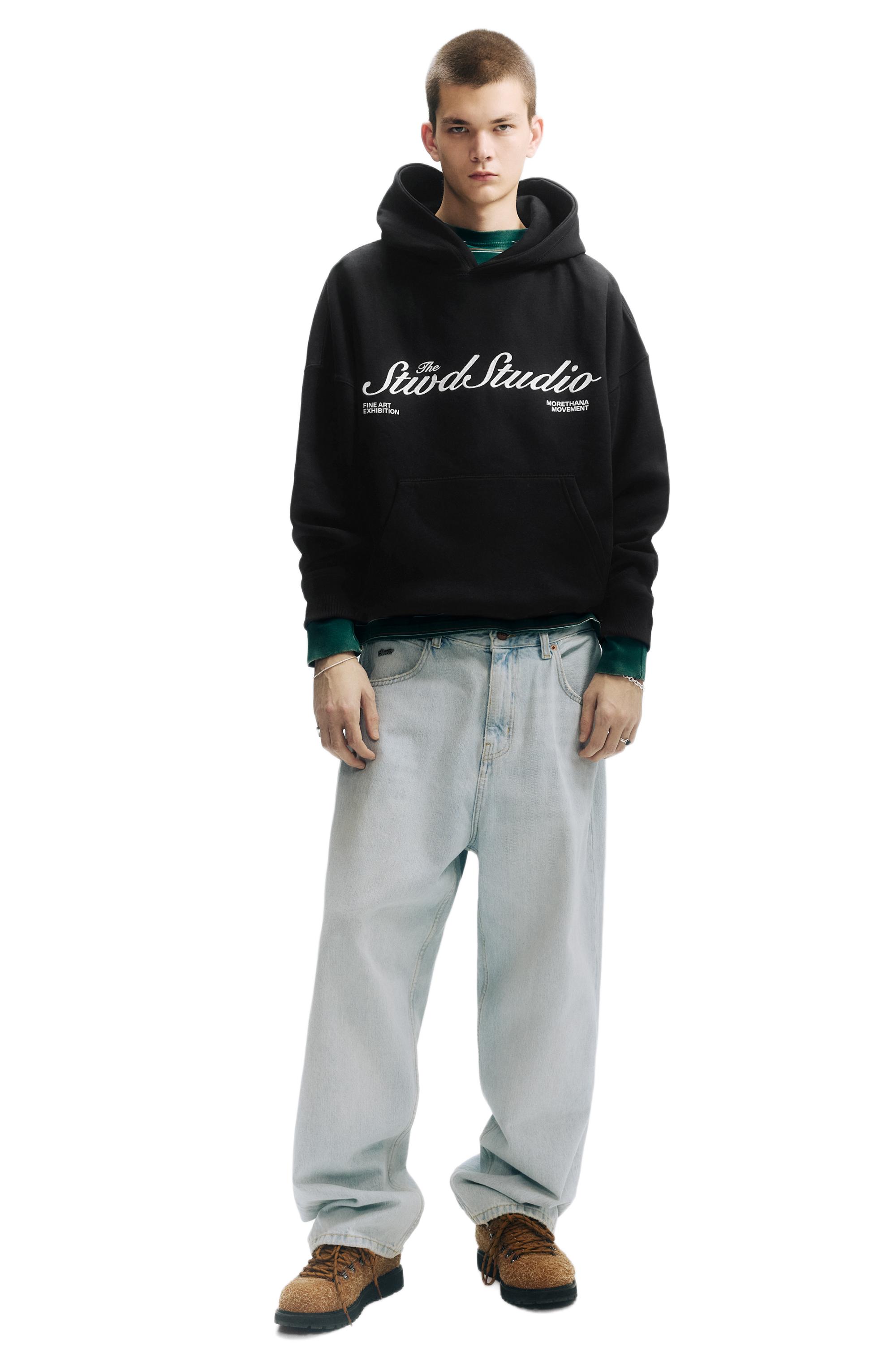 STWD Studio kapüşonlu sweatshirt - Görsel 15