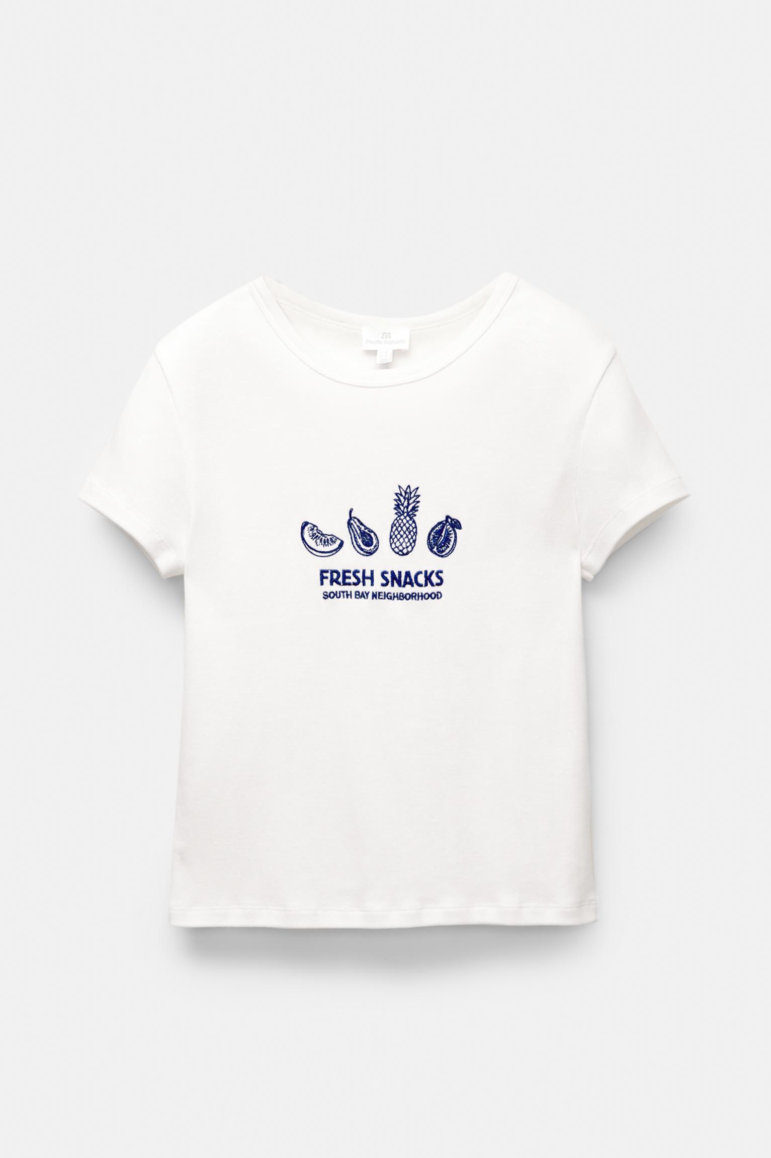 Shirt Mit Fruchtgrafik