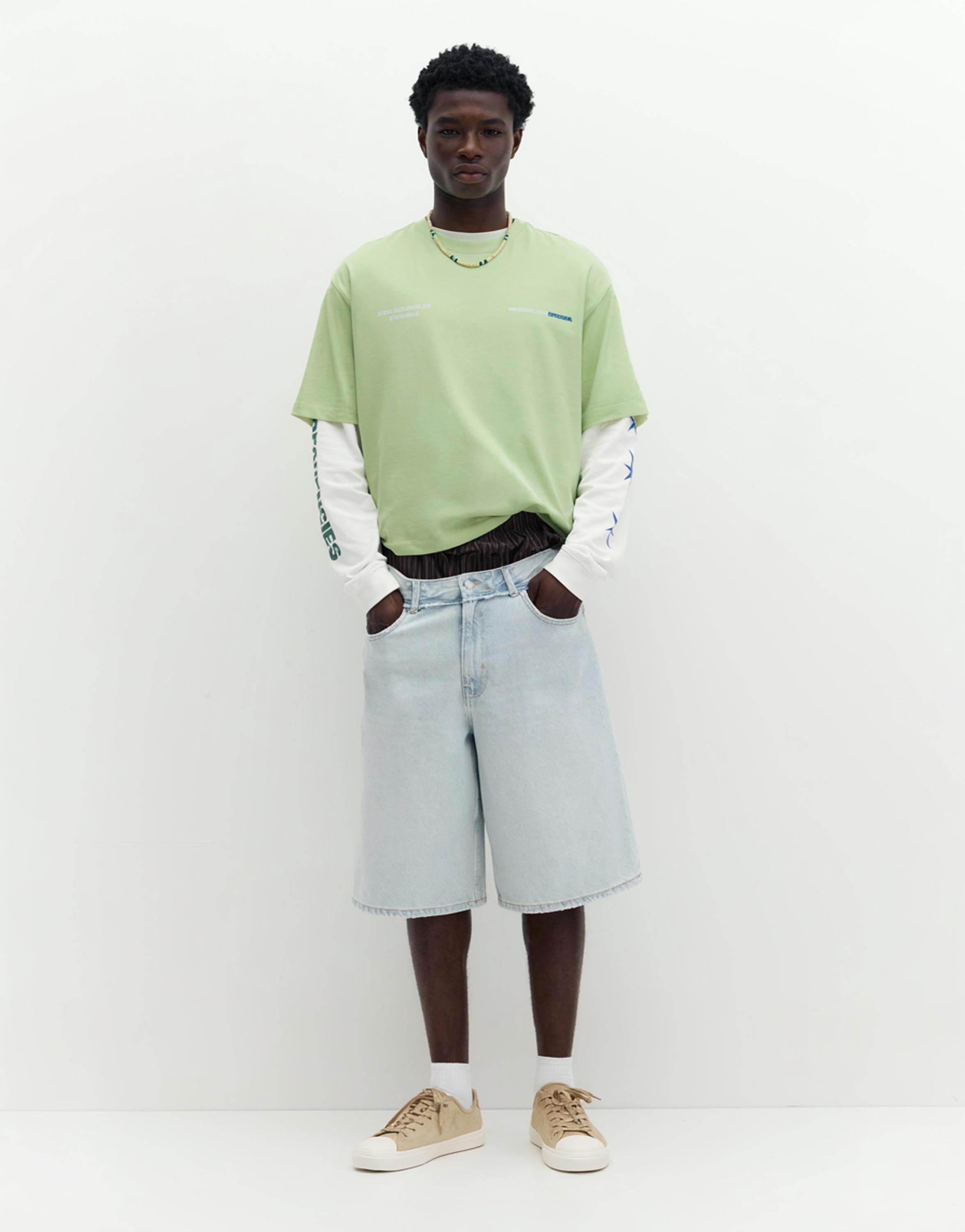 STWD graphic T-shirt — Lime