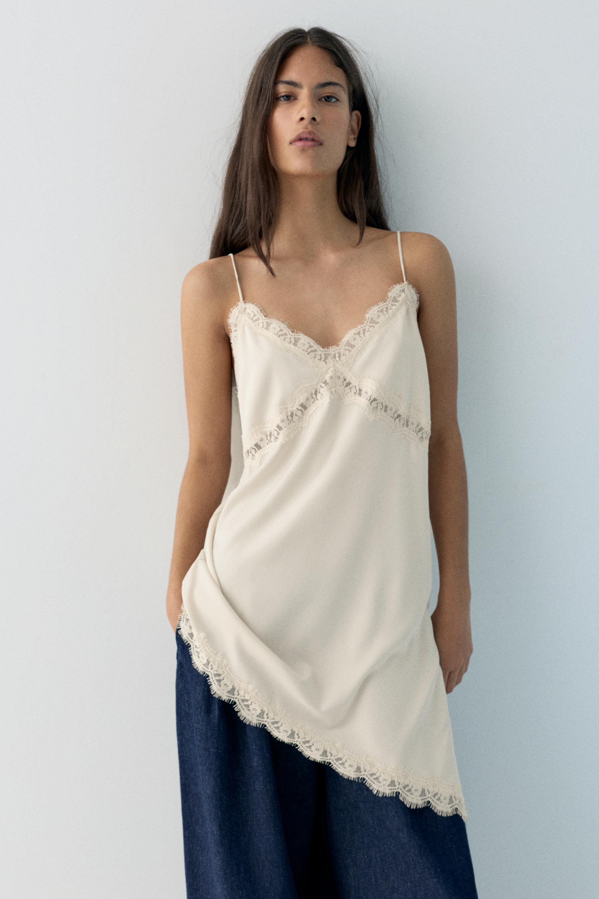 Asimetrik slip top - Görsel 19