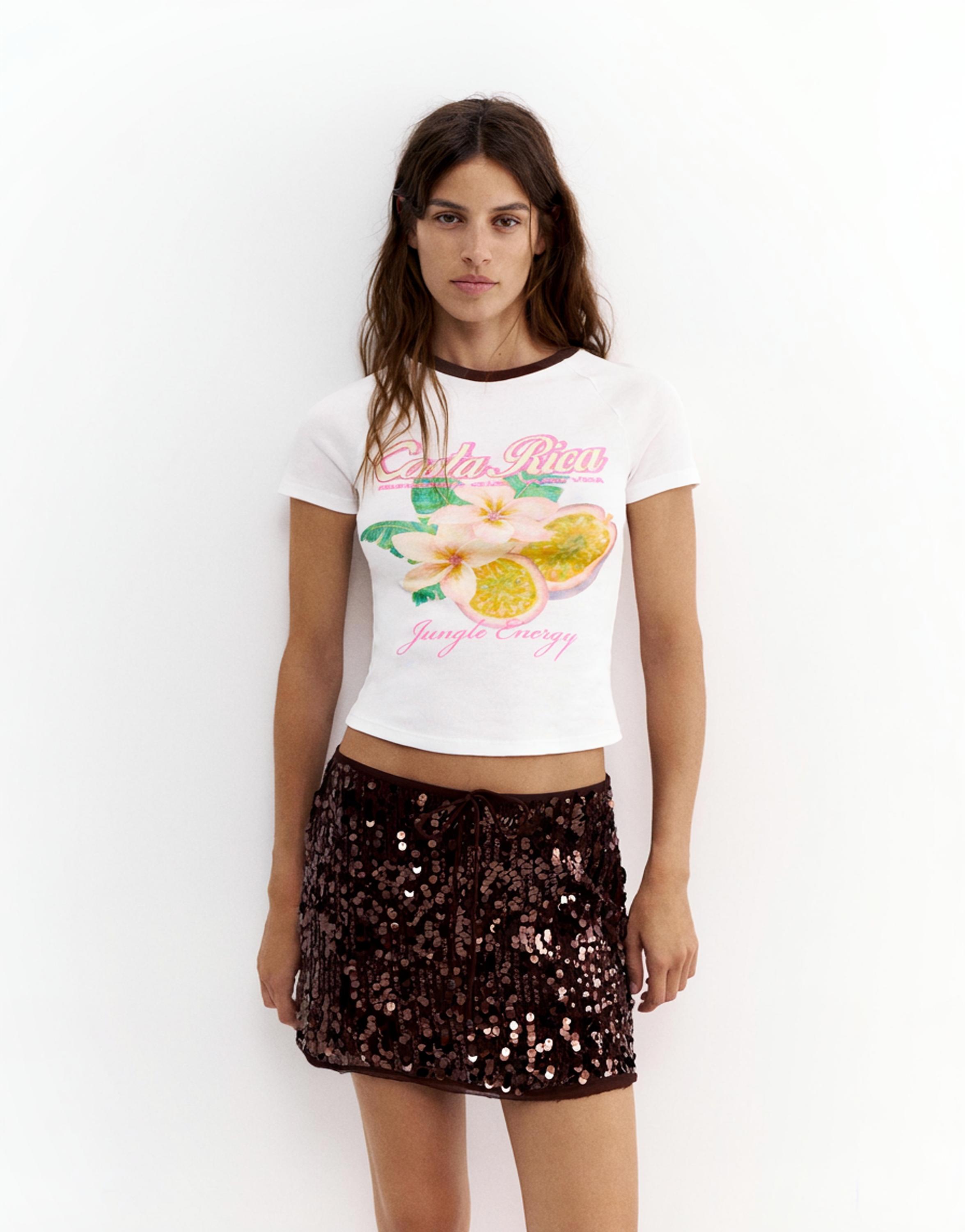 Costa Rica T-shirt — White