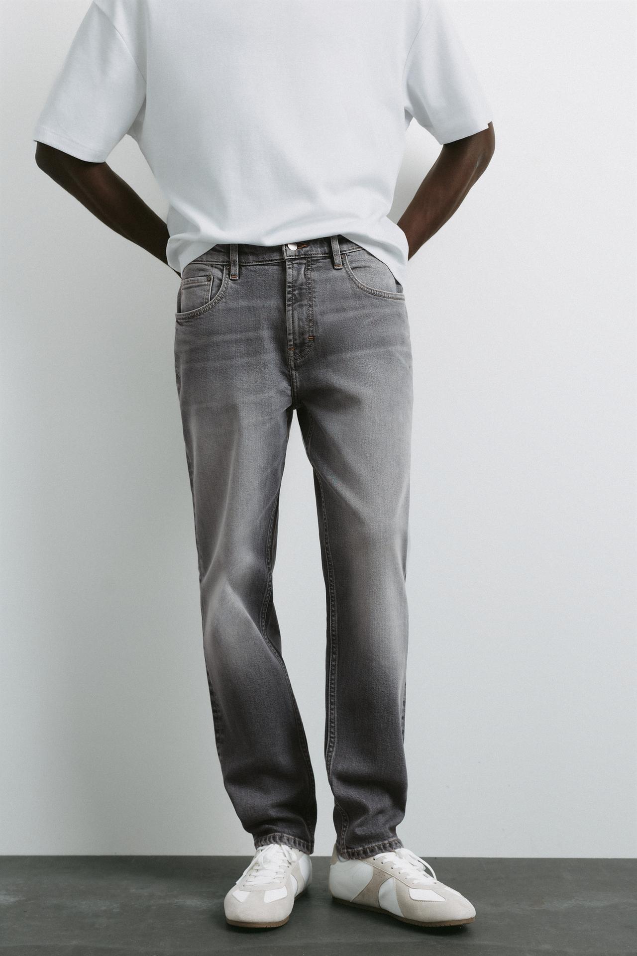 Slim fit jeans — Dark grey