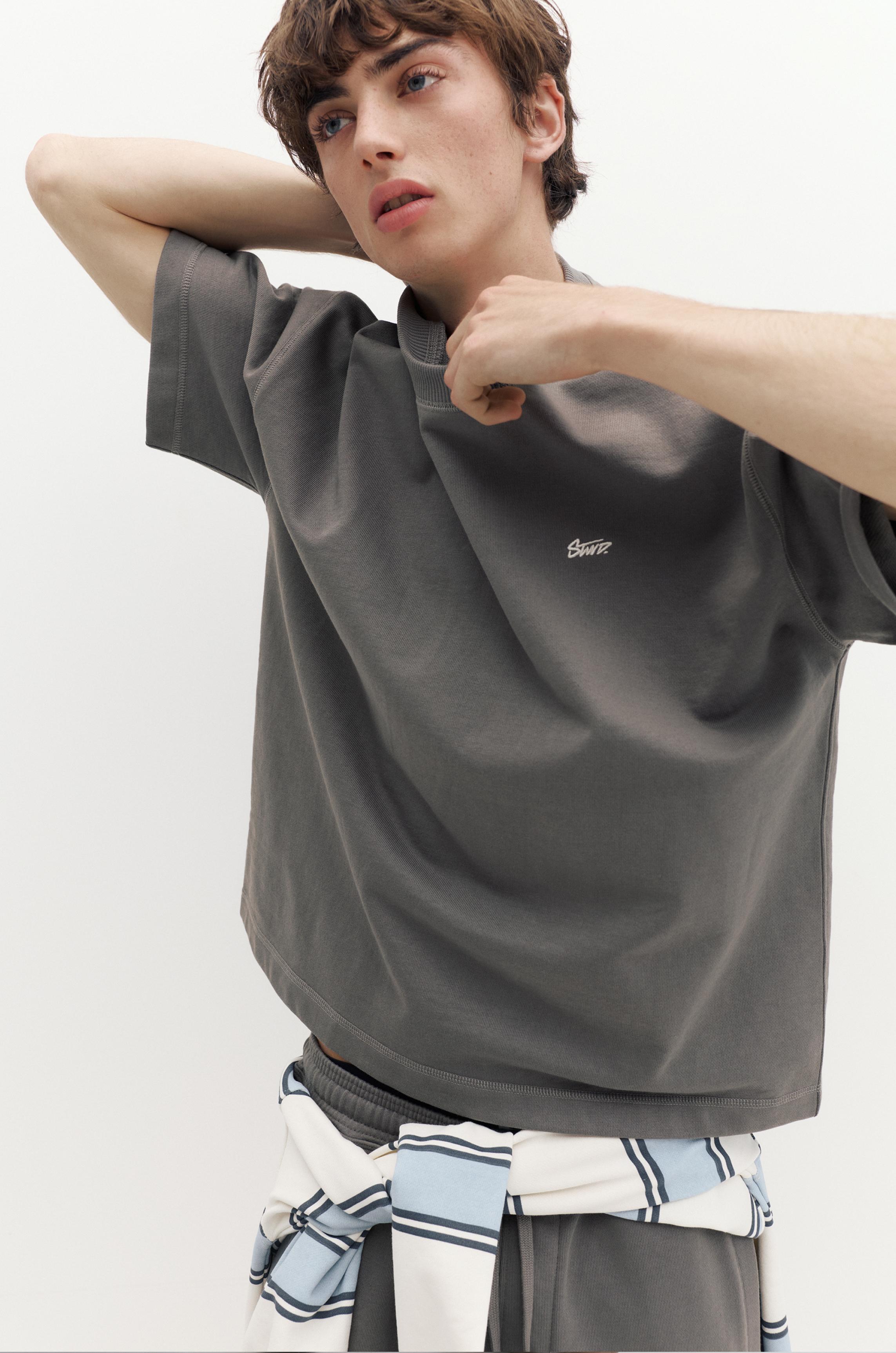 Kısa kollu logolu sweatshirt - Görsel 94