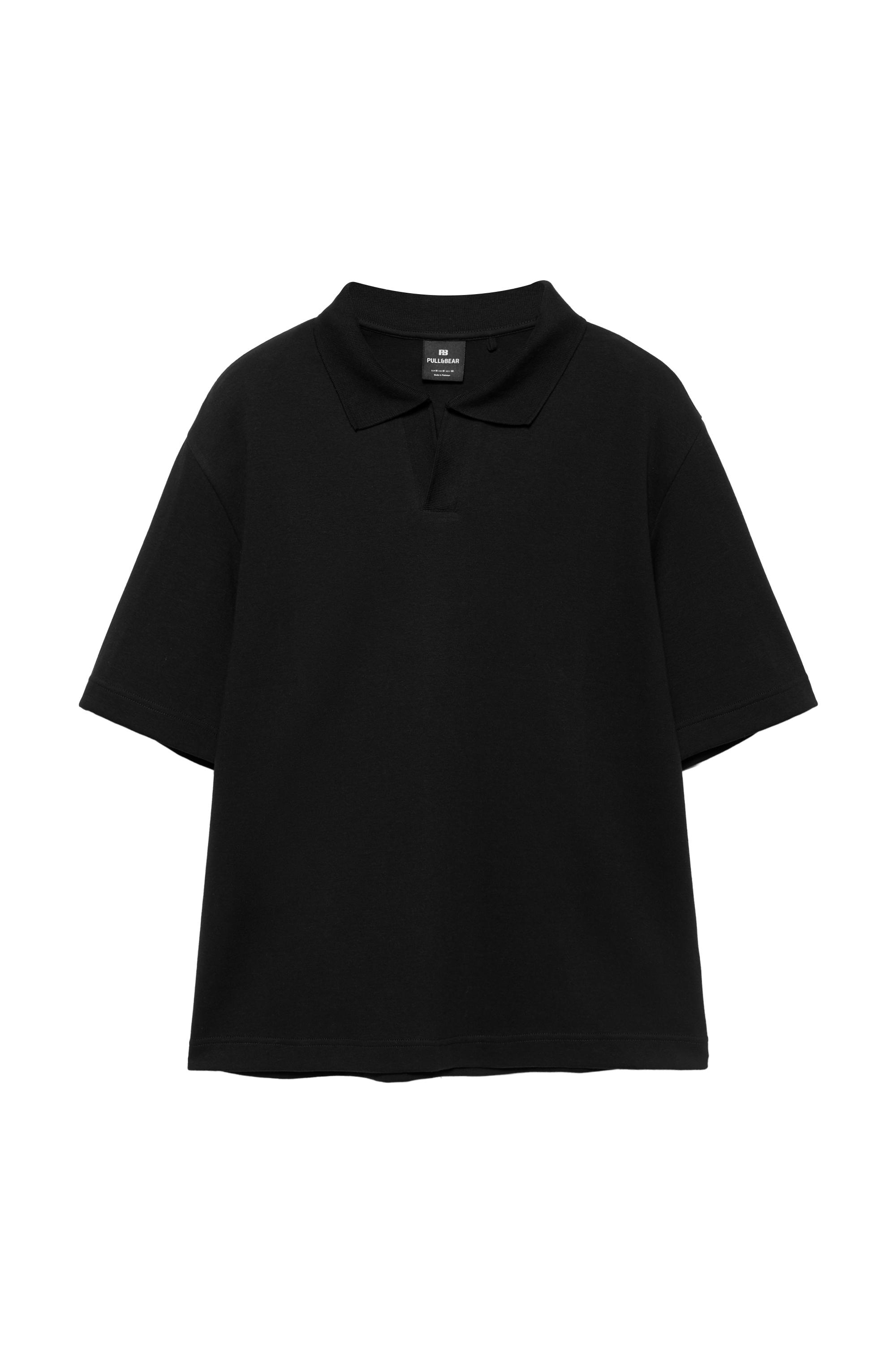 Kısa kollu interlok polo - Görsel 5