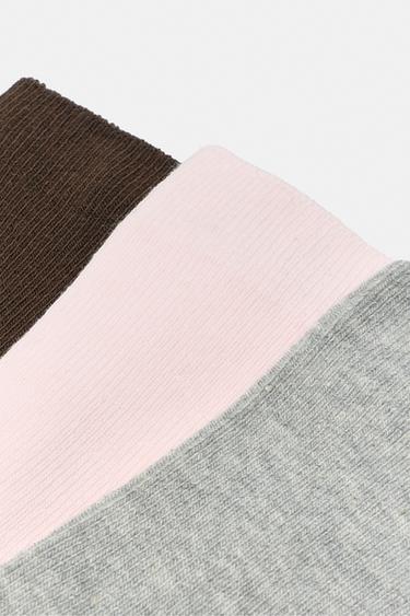 Pack of ribbed socks — Pink 2