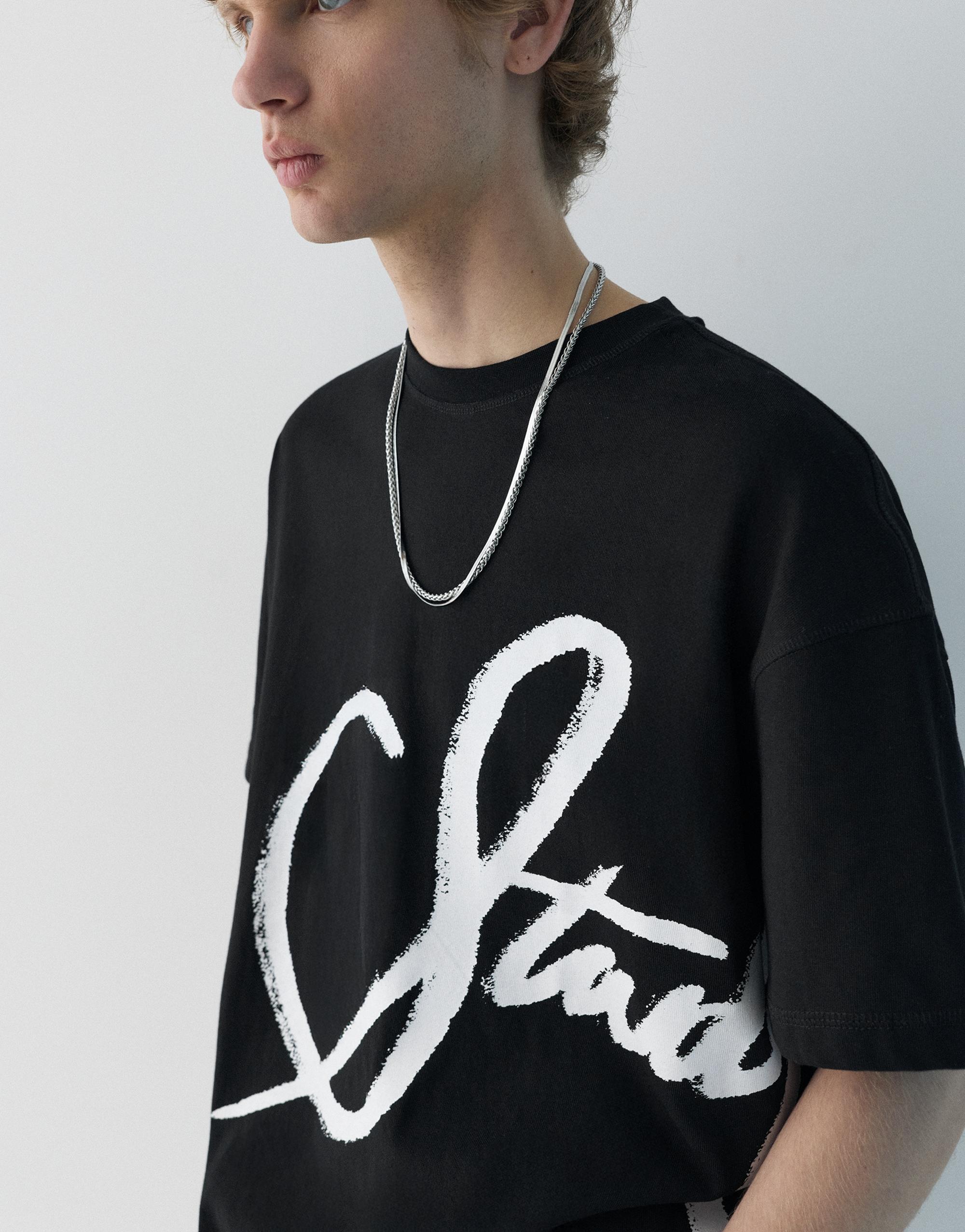 STWD graffiti T-shirt — Black