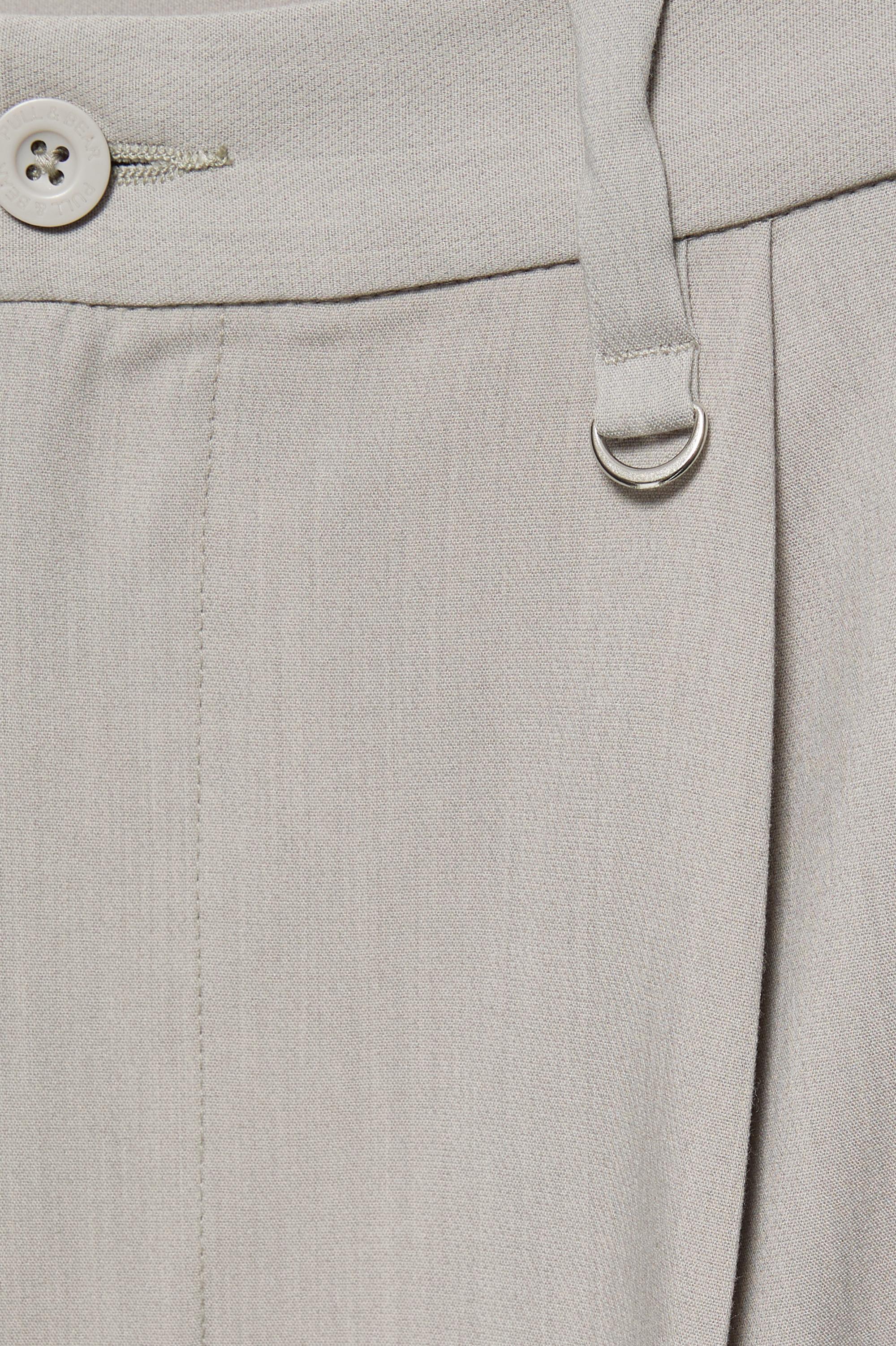 Tailored darted trousers — Stone