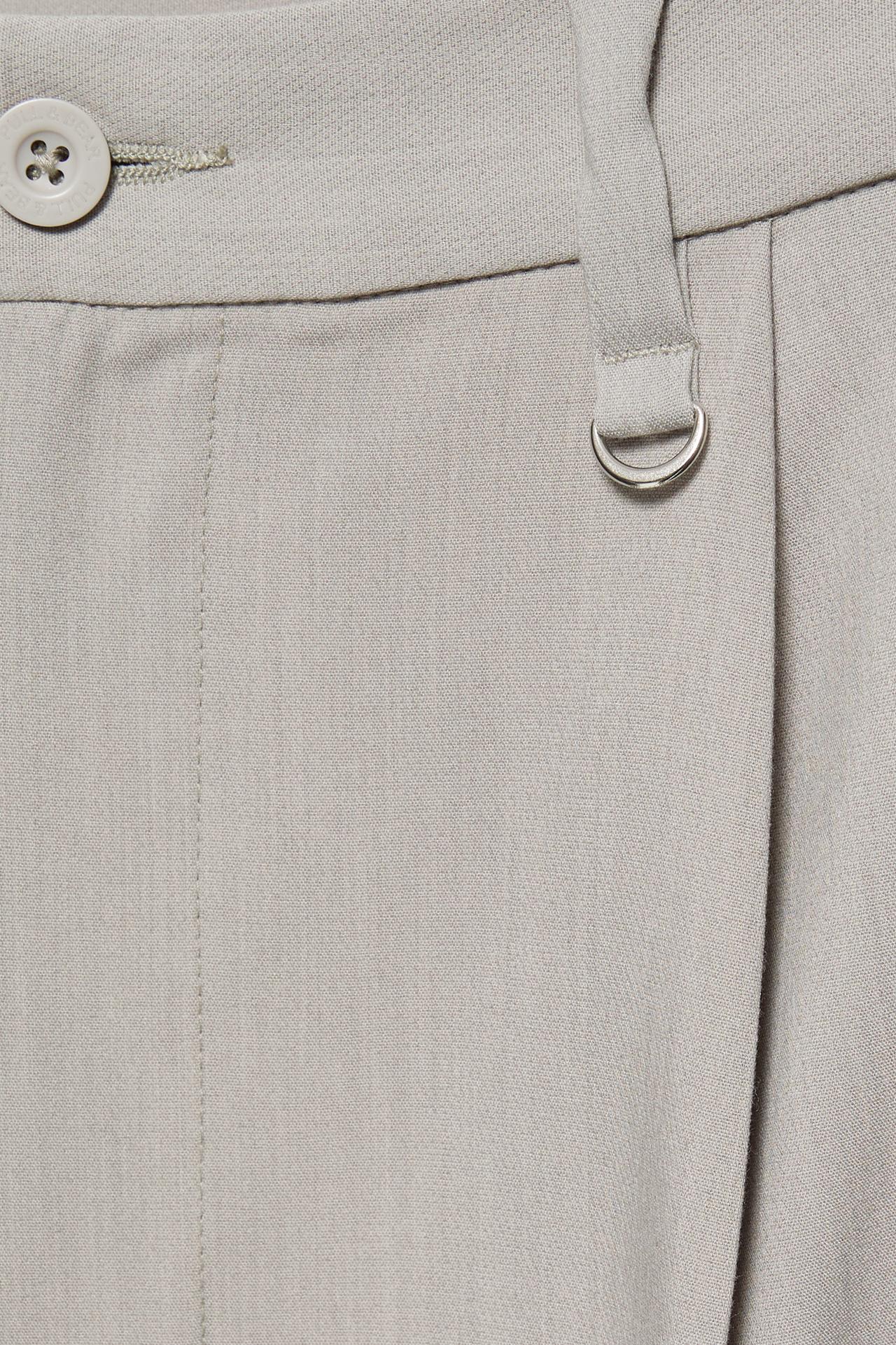 Tailored darted trousers — Stone