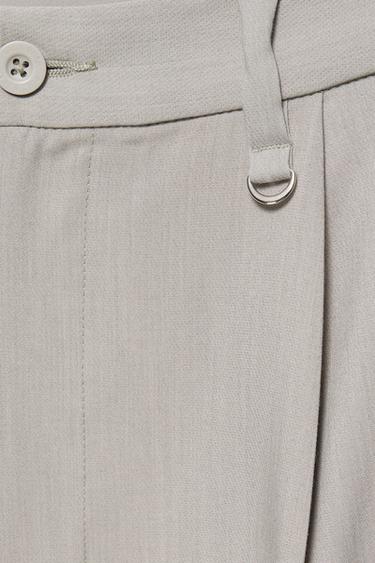 Tailored darted trousers — Stone 9