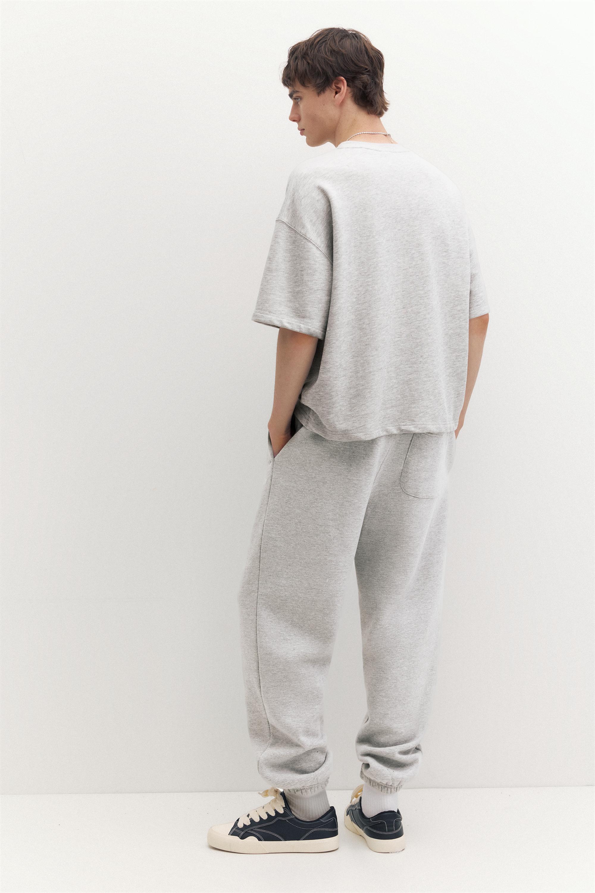 Short sleeve STWD sweatshirt — Greyish