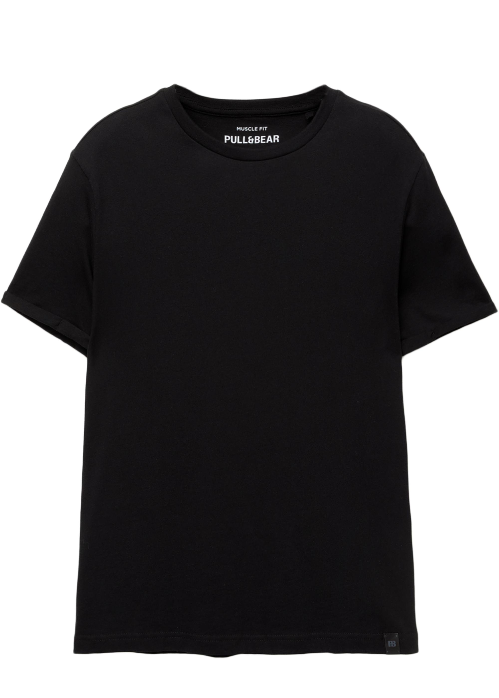 Muscle fit T-shirt — Black