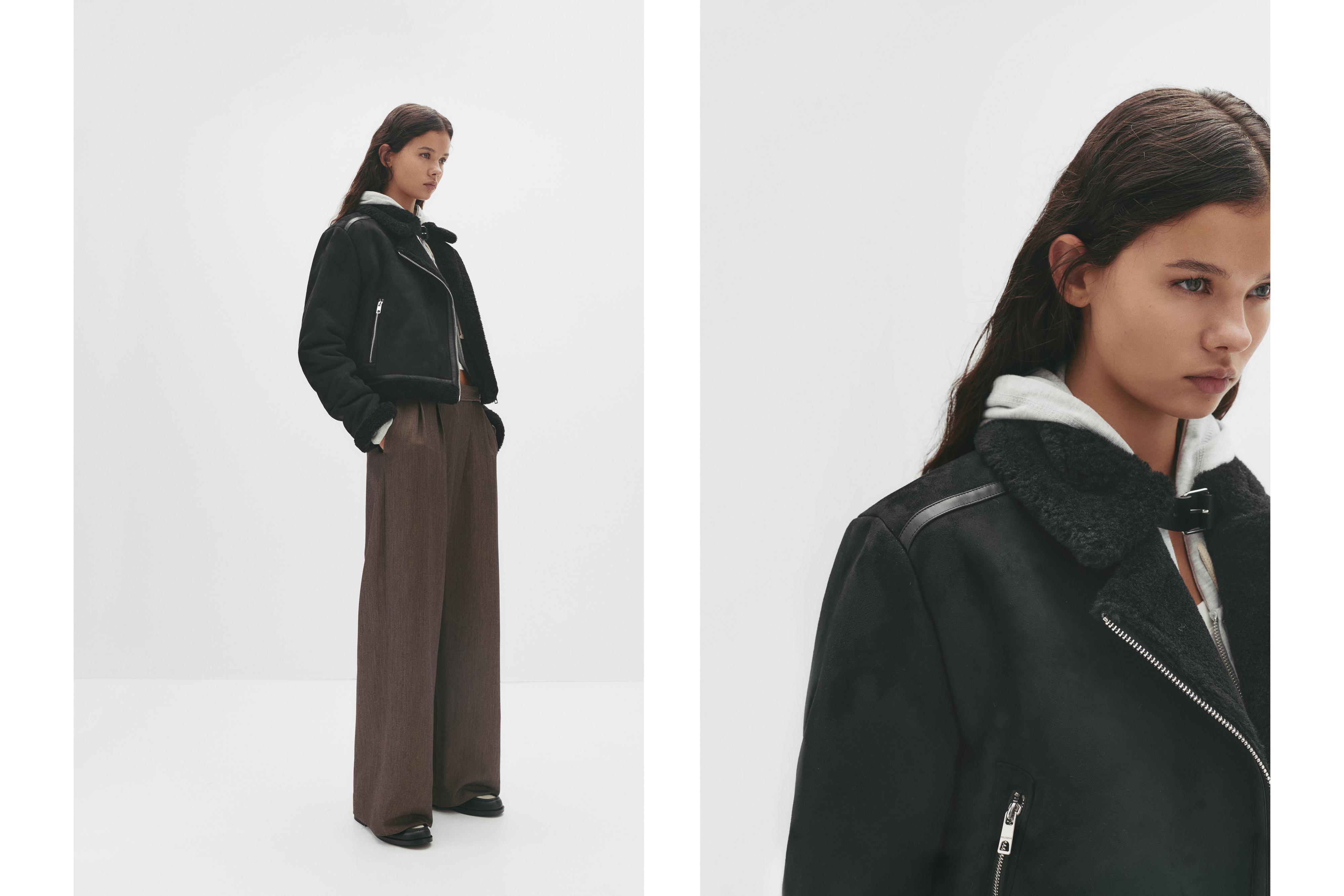 Short Reversible Jacket — Black