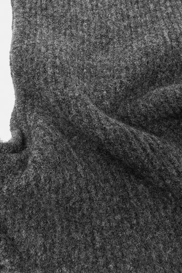 Balaclava with scarf — Anthracite grey 3