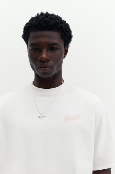 STWD graffiti logo T-shirt — Off white 3