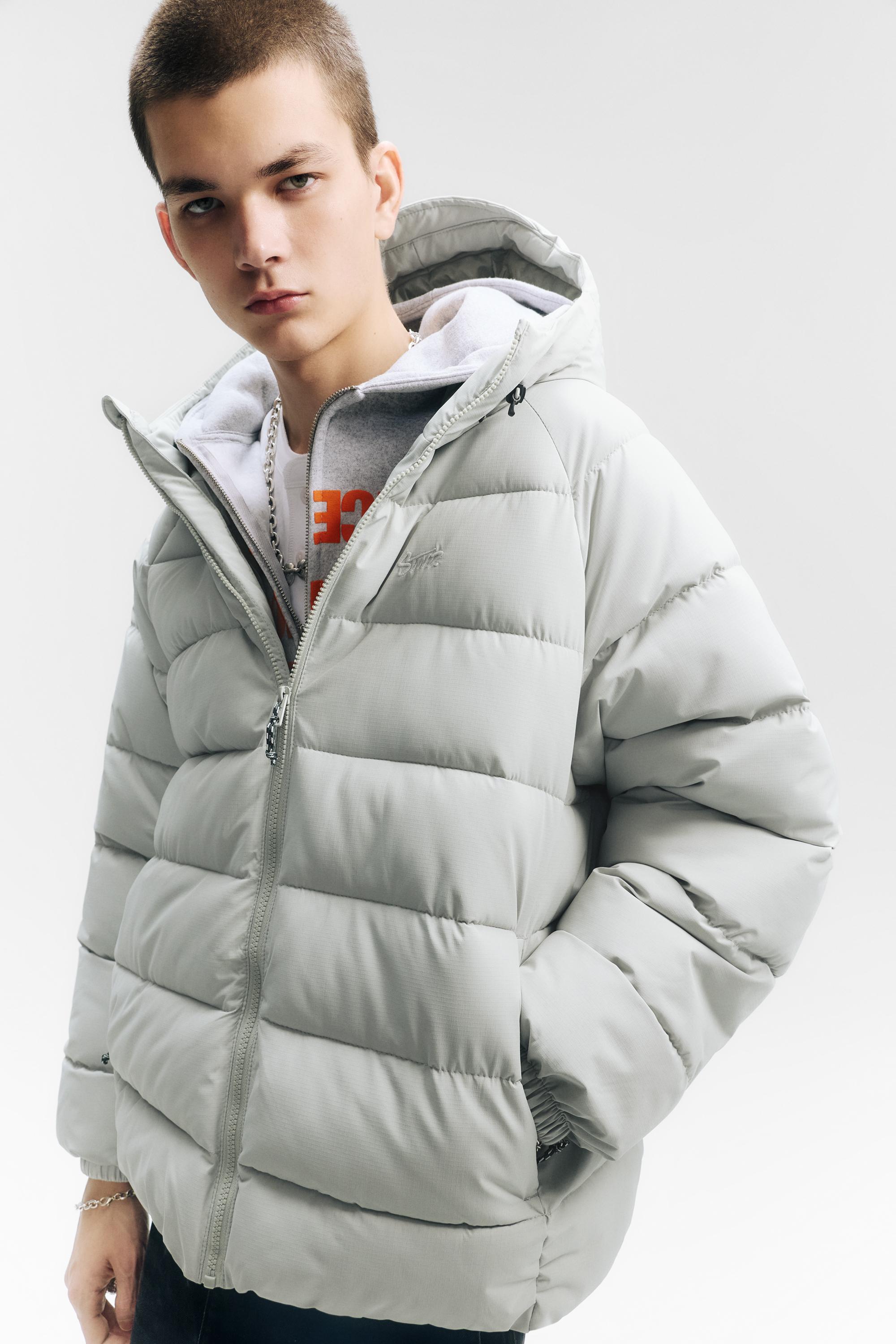 Kapüşonlu şişme STWD mont - Görsel 30