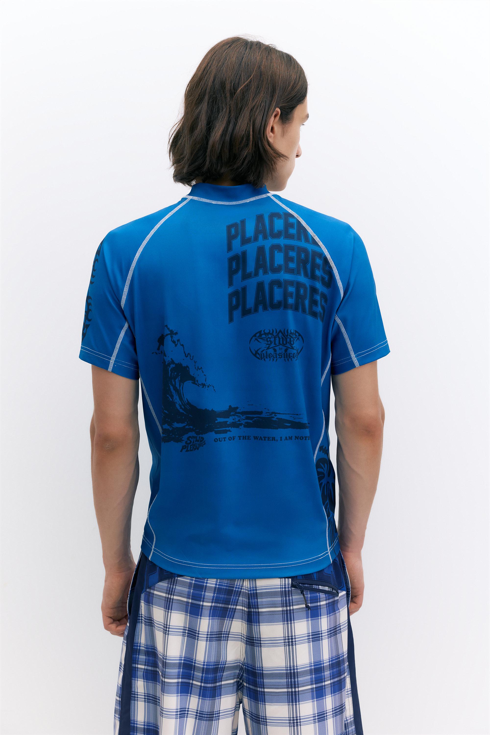 Pleasures x STWD T-shirt — Blue