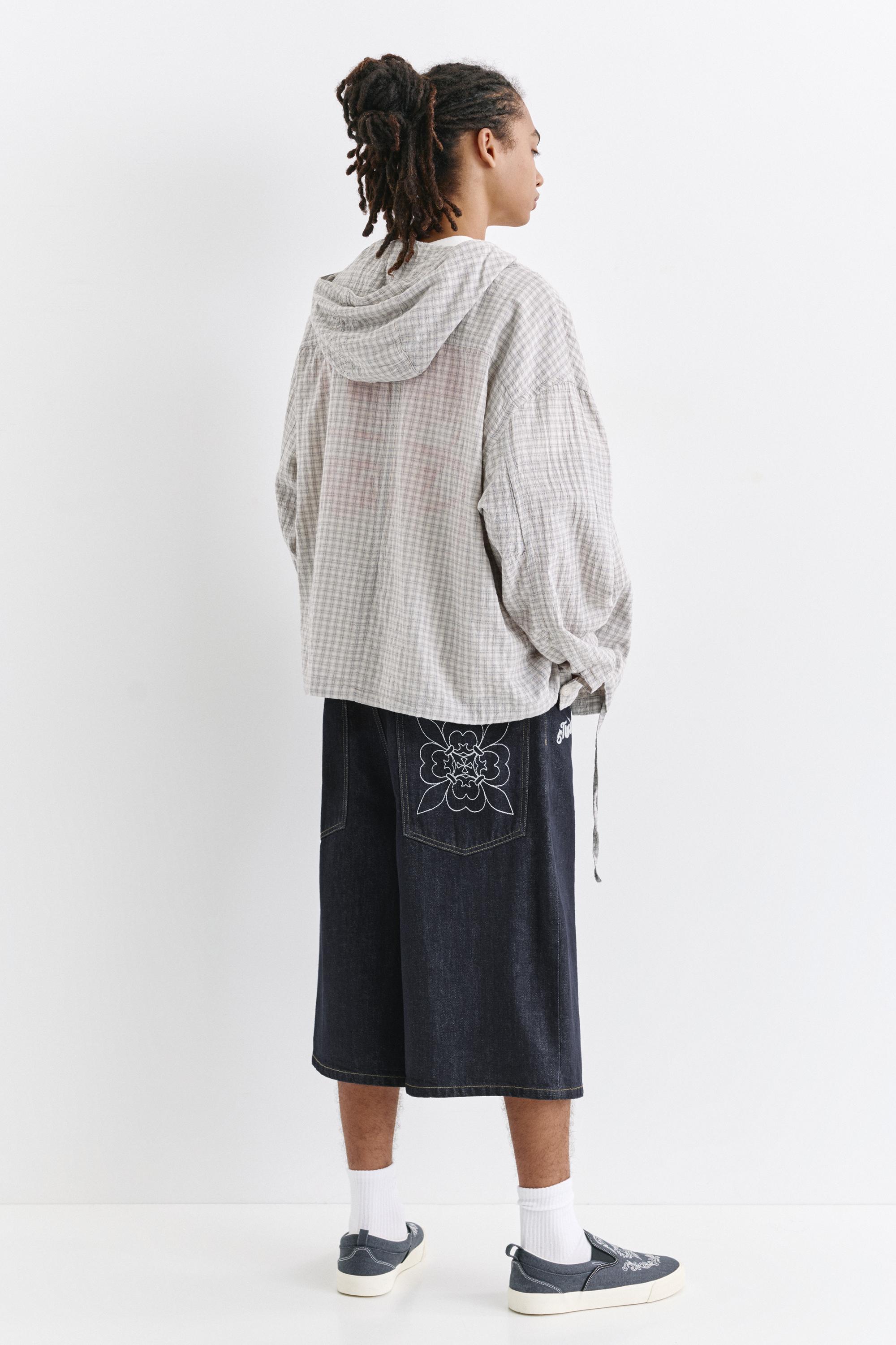 Super baggy jorts — Navy