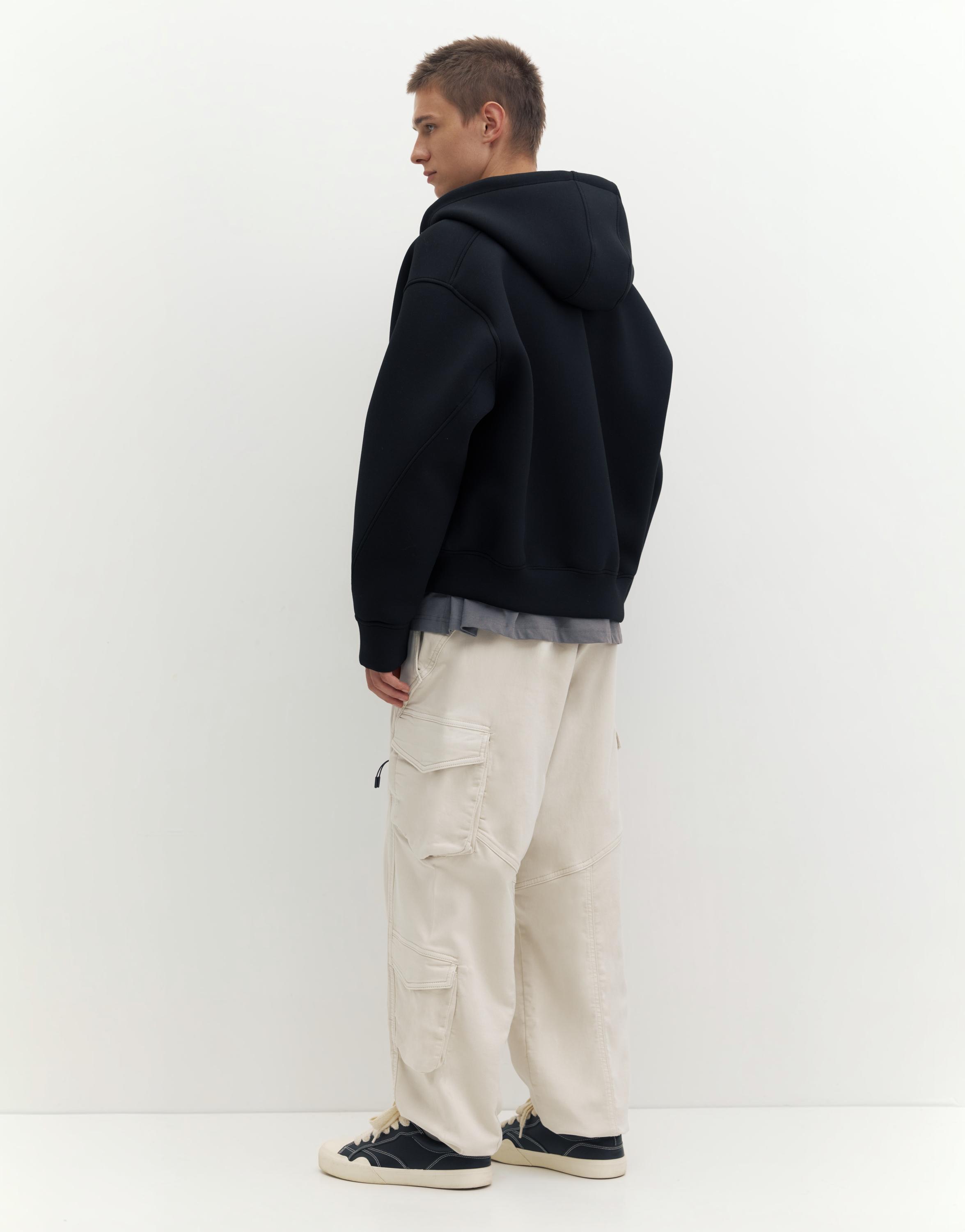 Multi-pocket joggers — Stone