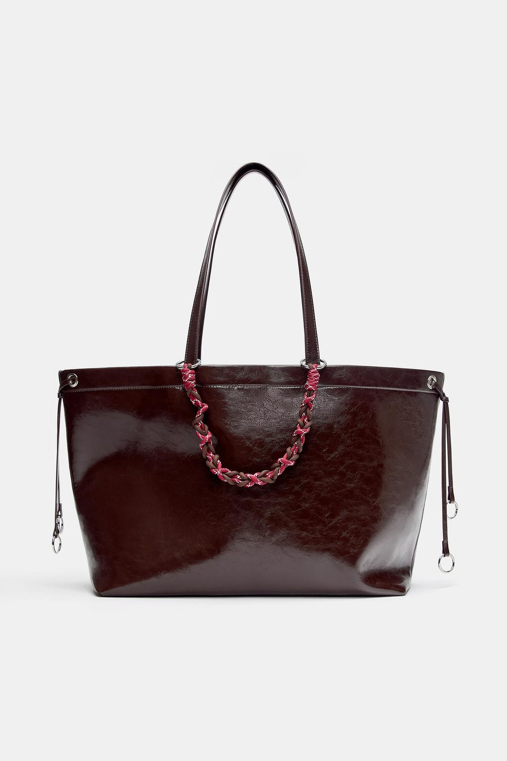 Bolso shopper cuerdas PULL&BEAR