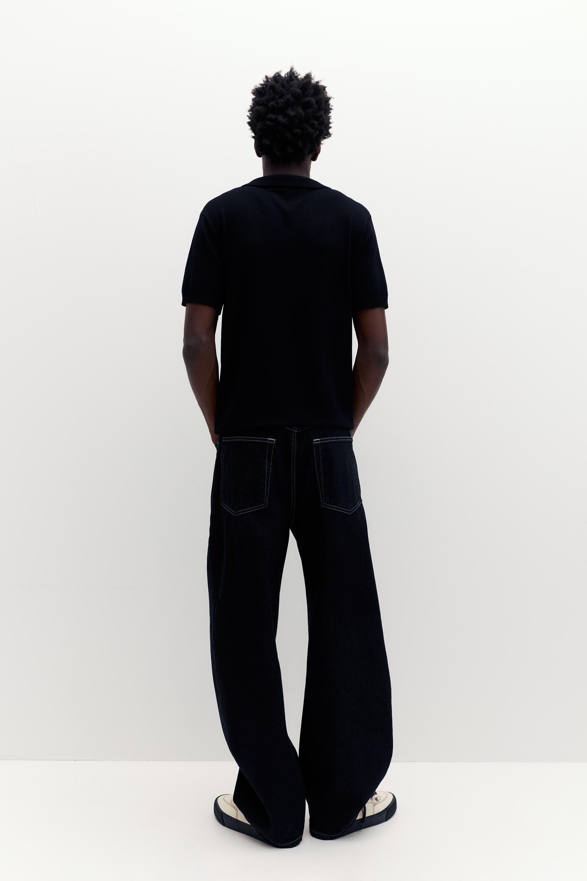 Kısa kollu örgü polo - Görsel 97