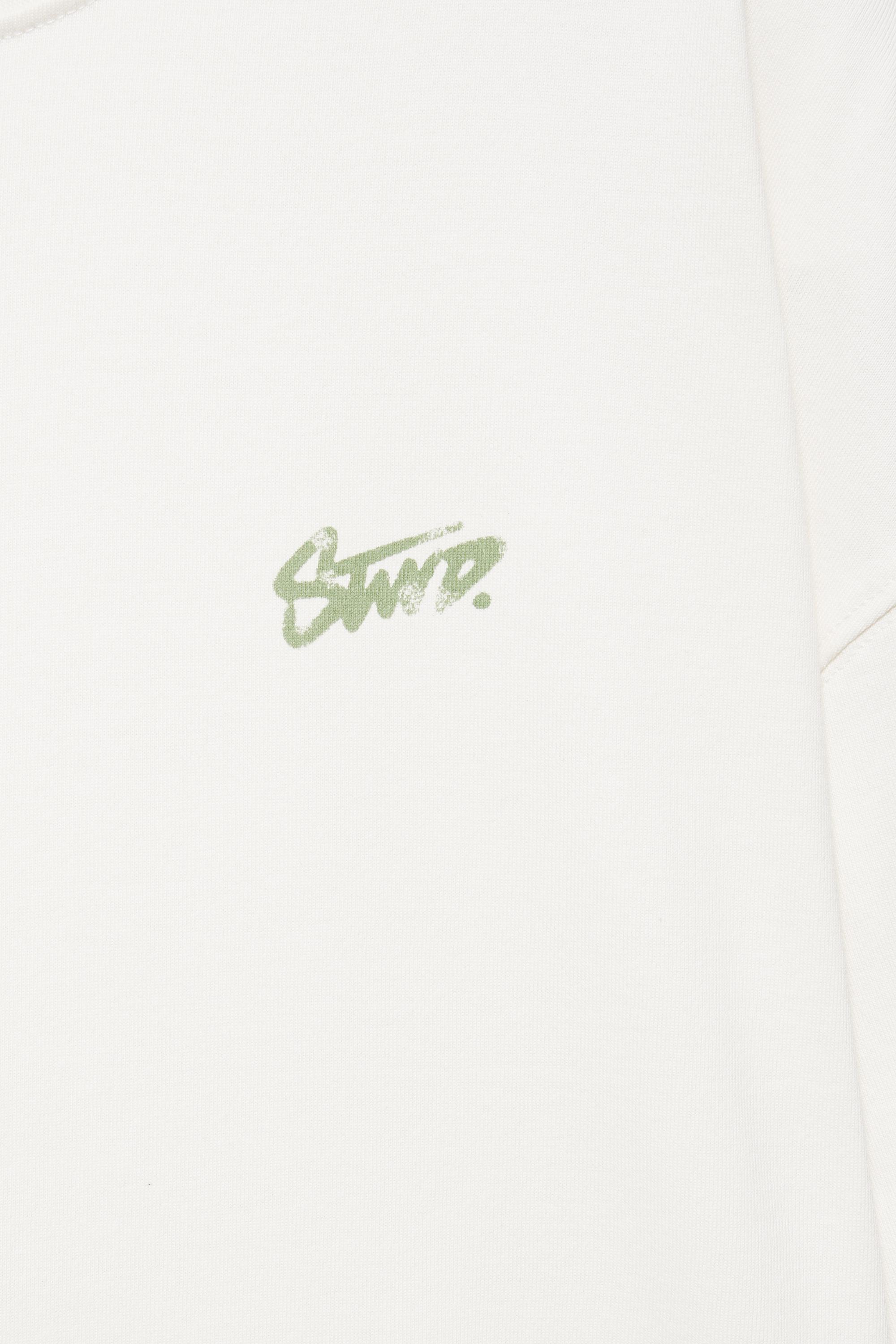 Oversize STWD T-shirt — Off white