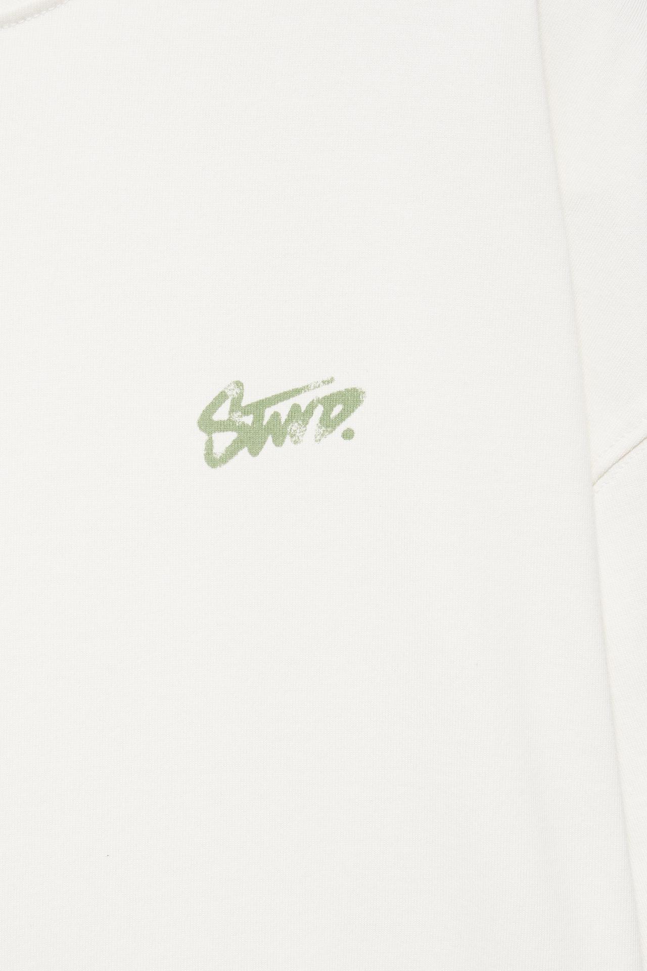 Oversize STWD T-shirt — Off white