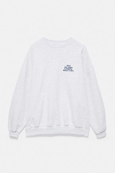 San Xoán Noite Meiga sweatshirt — Grey marl 4