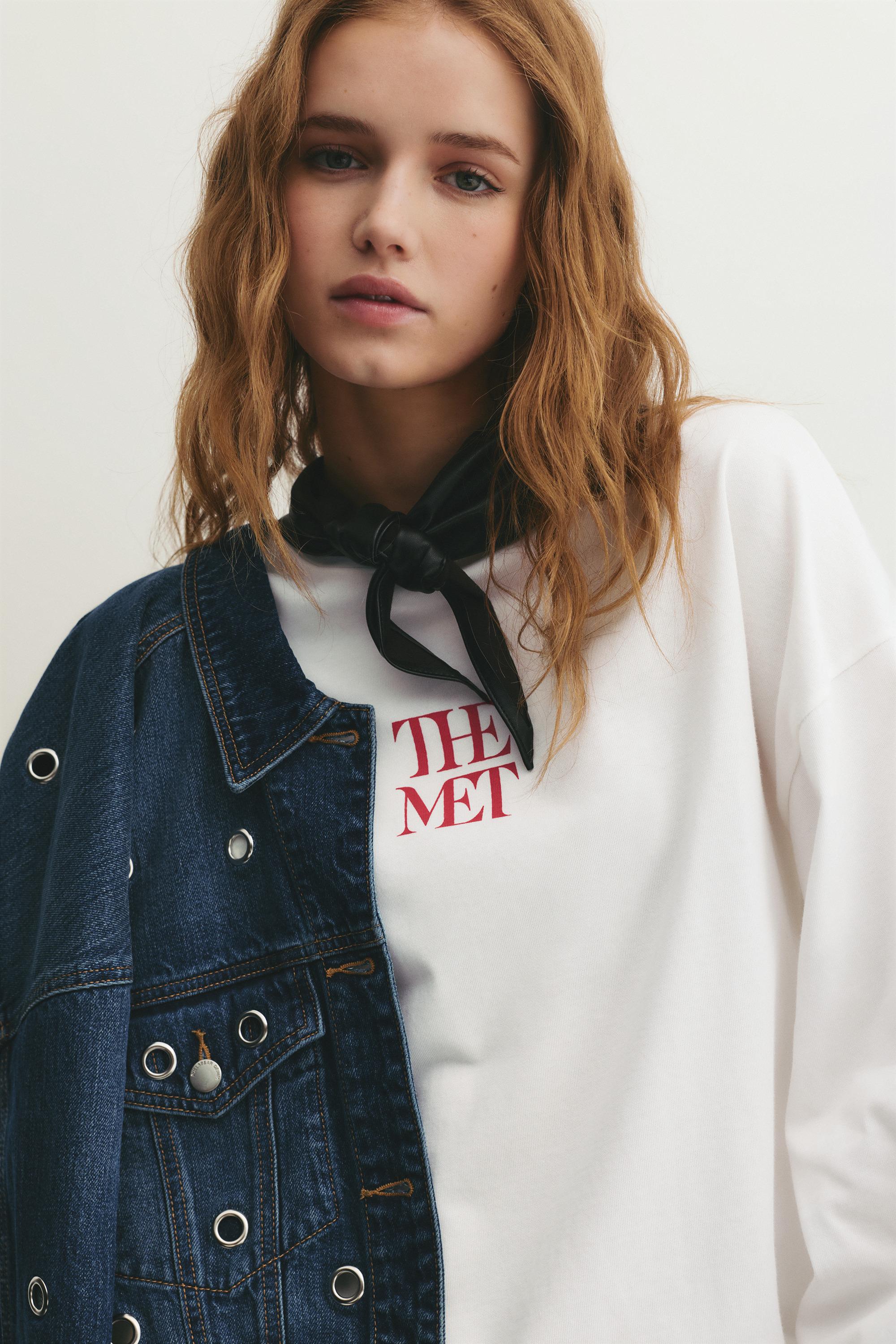 The Met beyaz t-shirt - Görsel 14