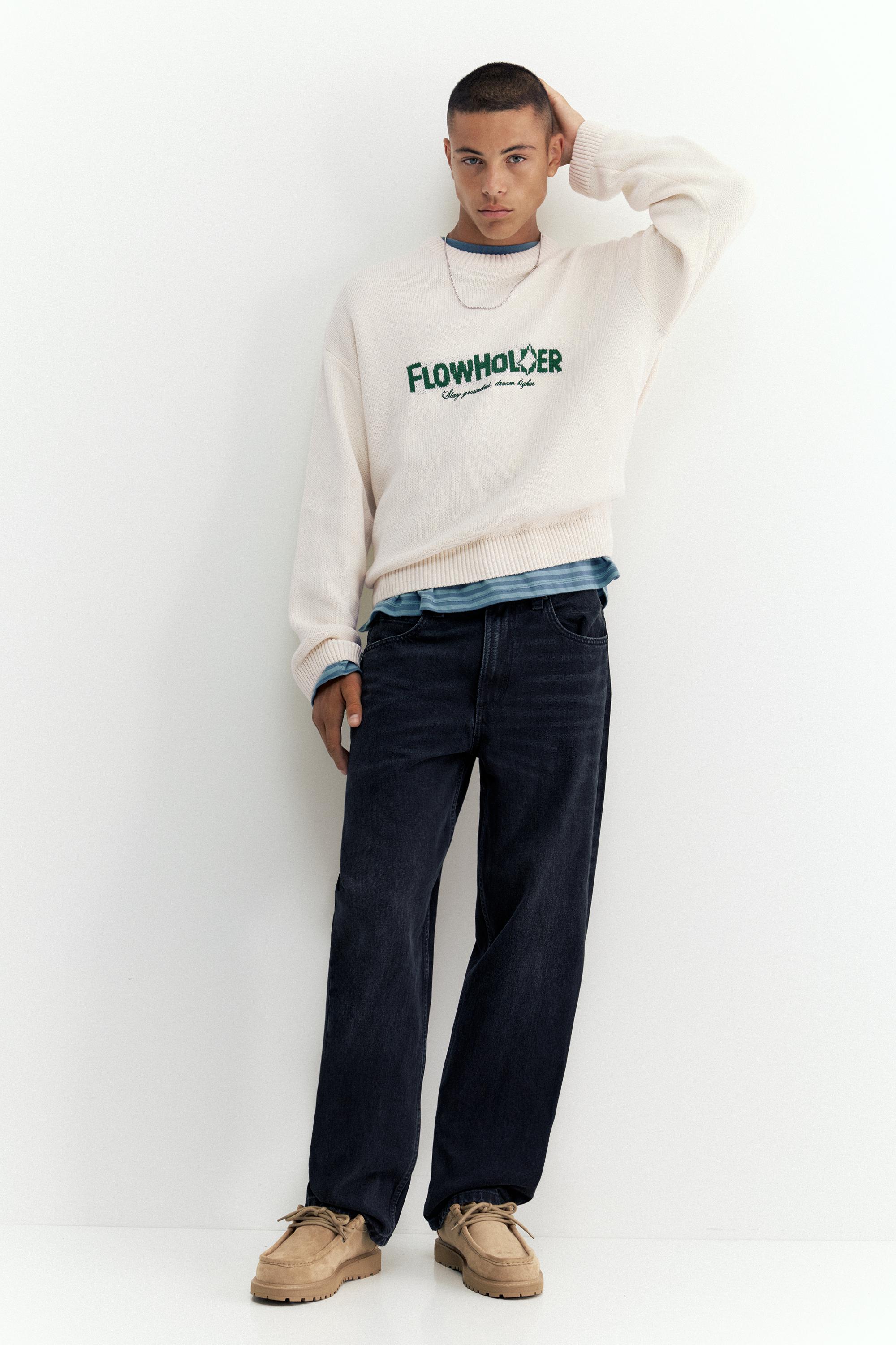 STWD graphic jumper — White