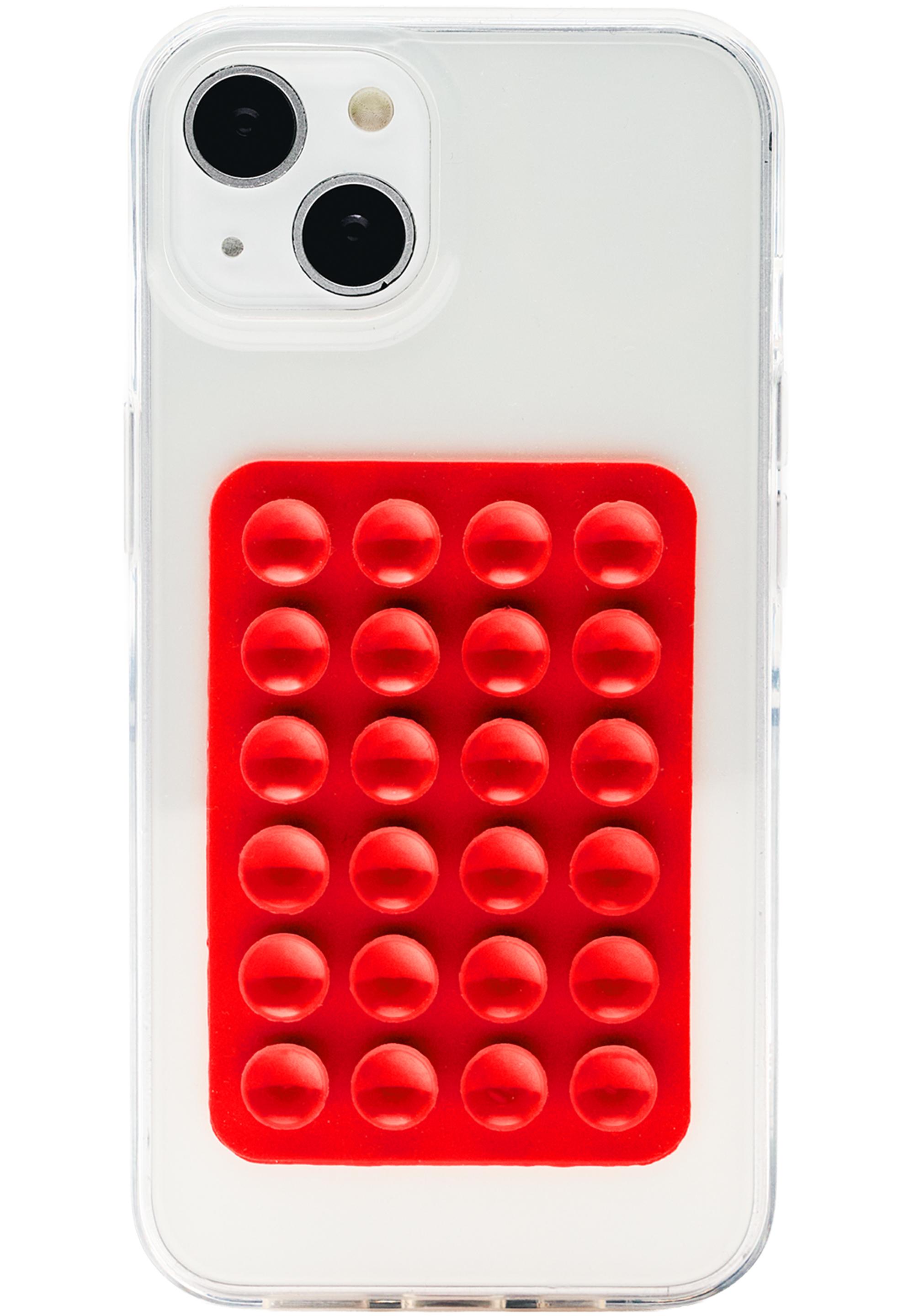 Suction cup iPhone case — Red