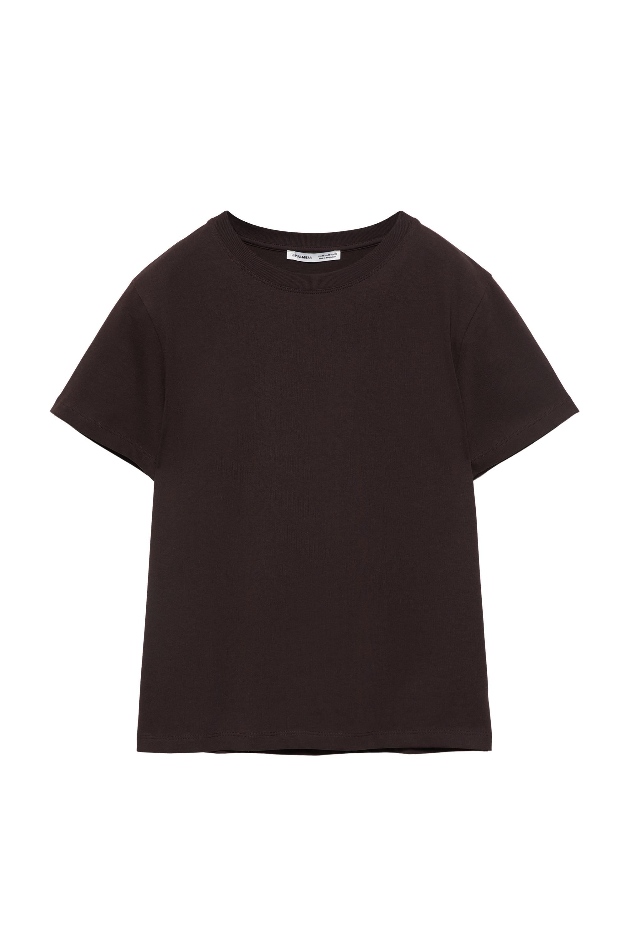 %100 pamuklu kısa kollu t-shirt - Görsel 18