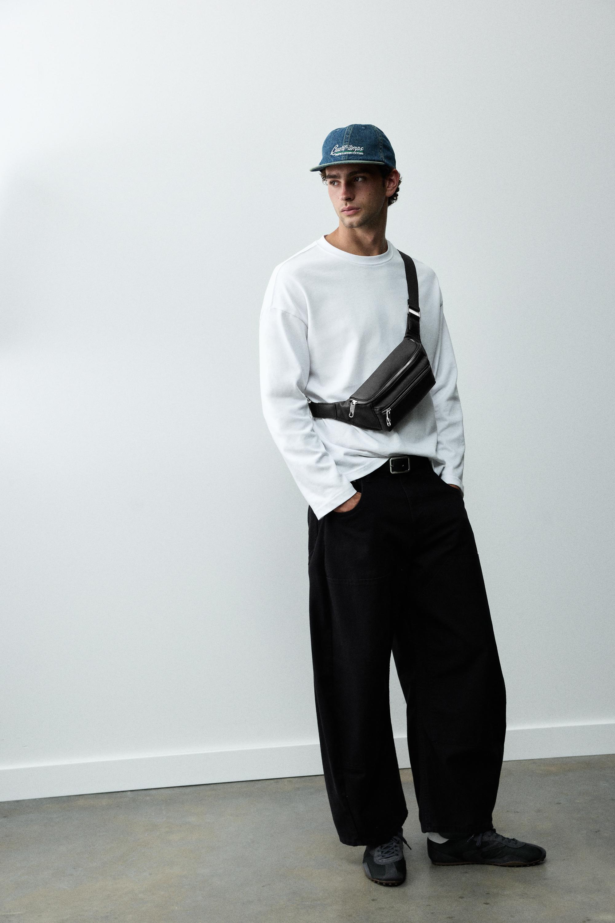 Pocket belt bag — Black