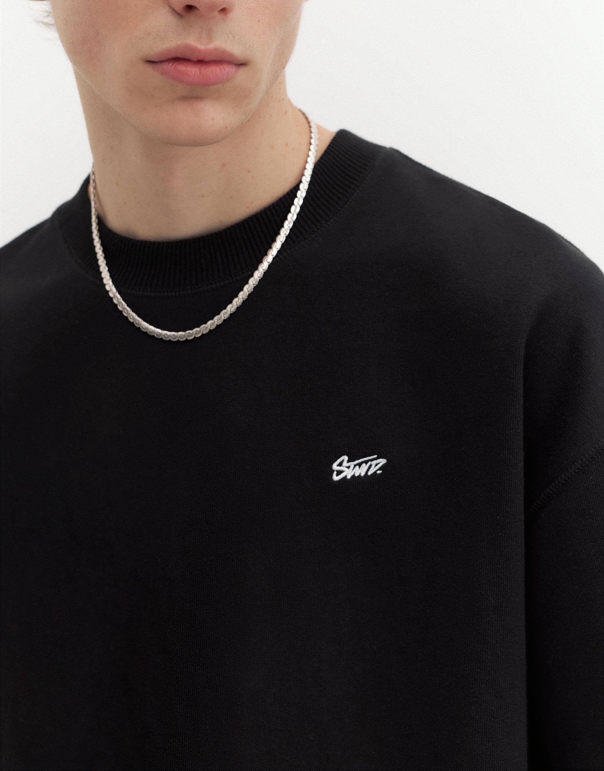 Short sleeve STWD sweatshirt — Black