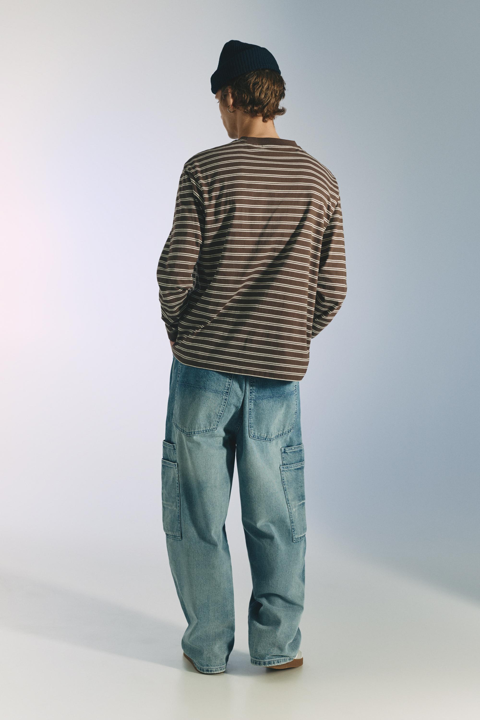 Ford çizgili t-shirt