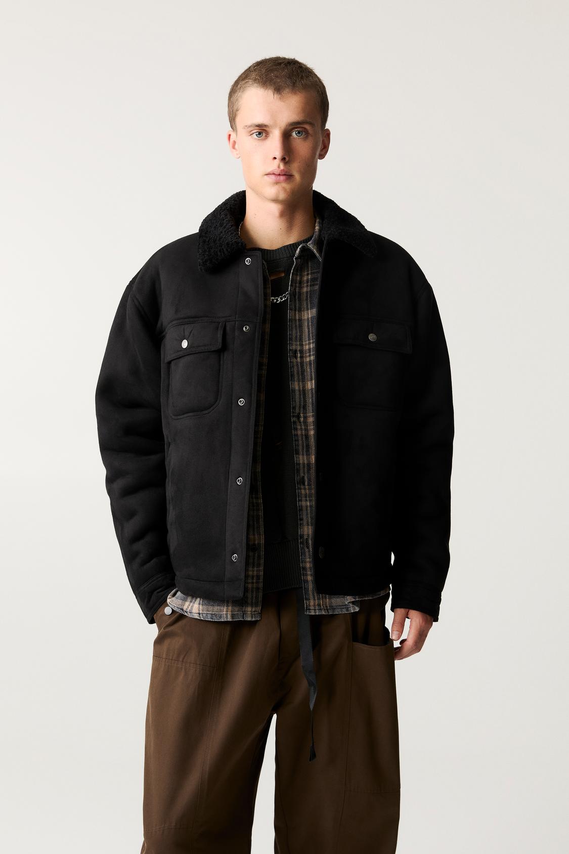 Chaqueta Vaquera Pull Bear Parka Hombre Chaquetas Vaqueras Cortas