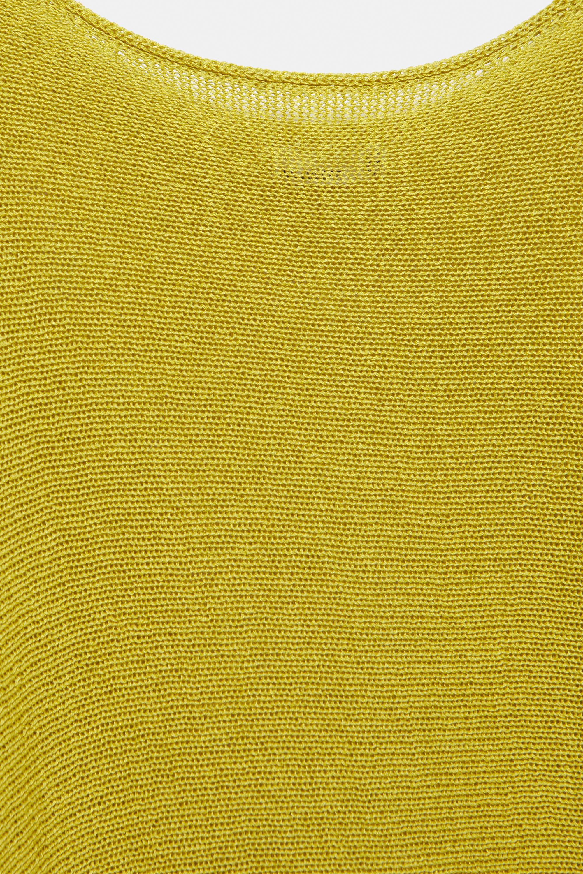Fine knit jumper — Apple green