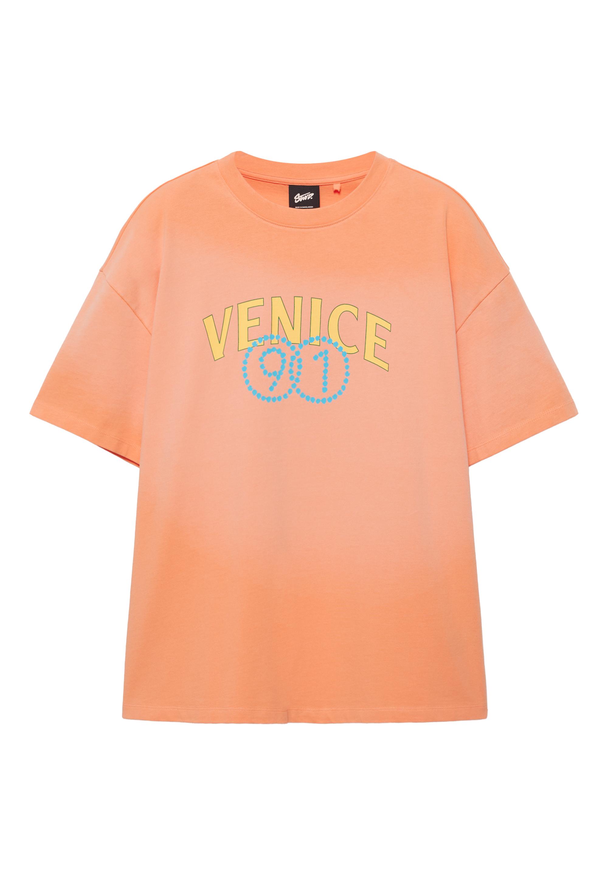 Venice grafikli t-shirt - Görsel 5