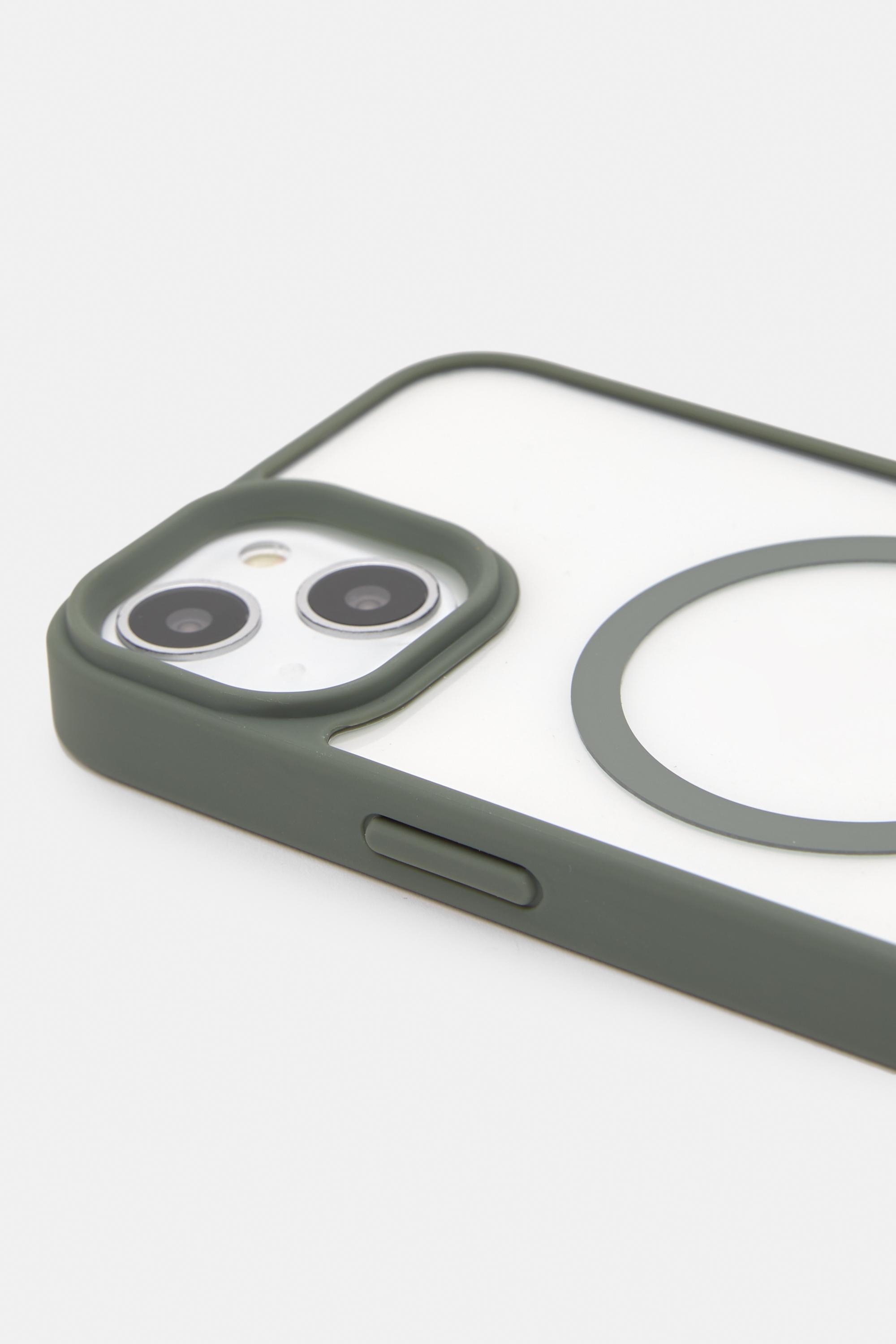 Şeffaf yeşil iPhone kılıfı - Görsel 3